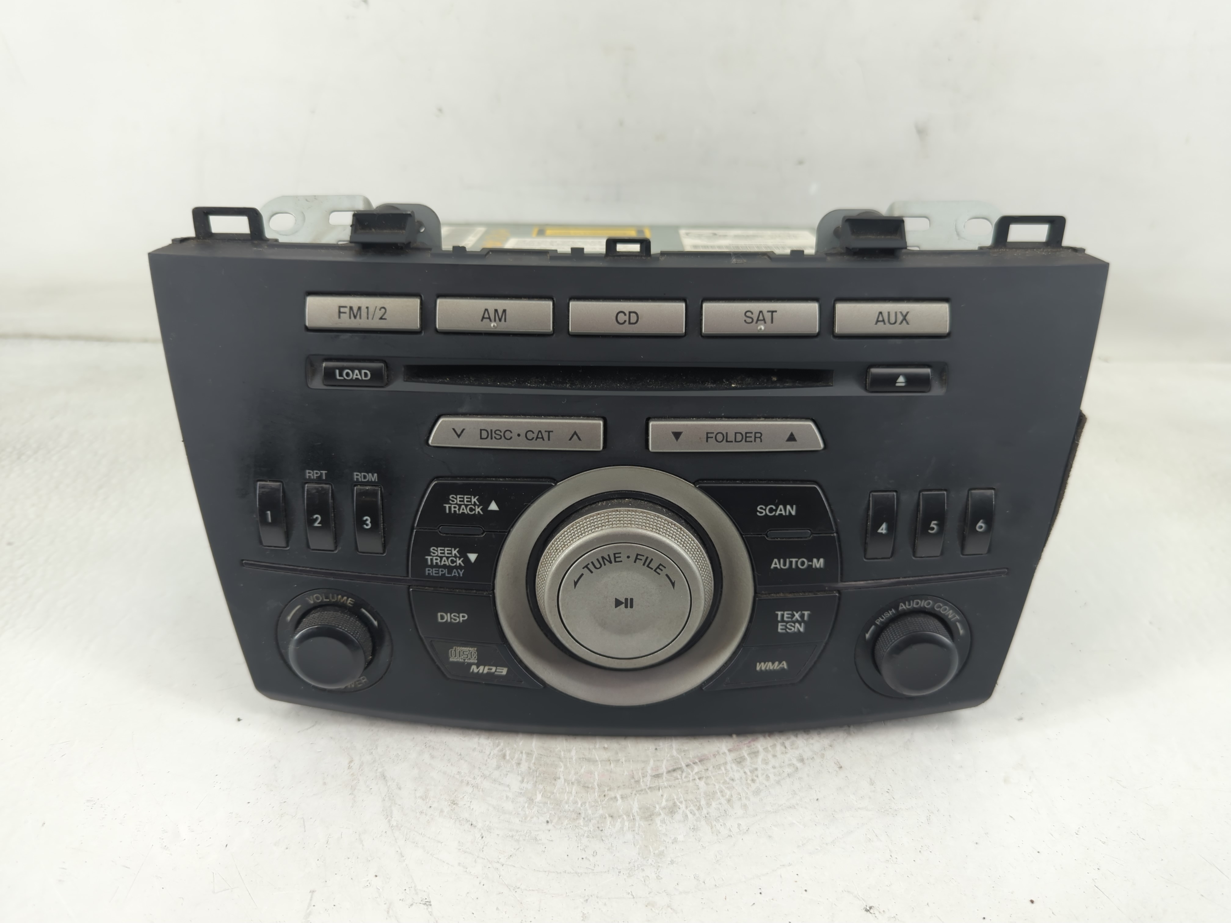 2011-2011 Mazda 3 Am Fm Cd Player Radio Receiver 846799 - Oemusedautoparts1.com