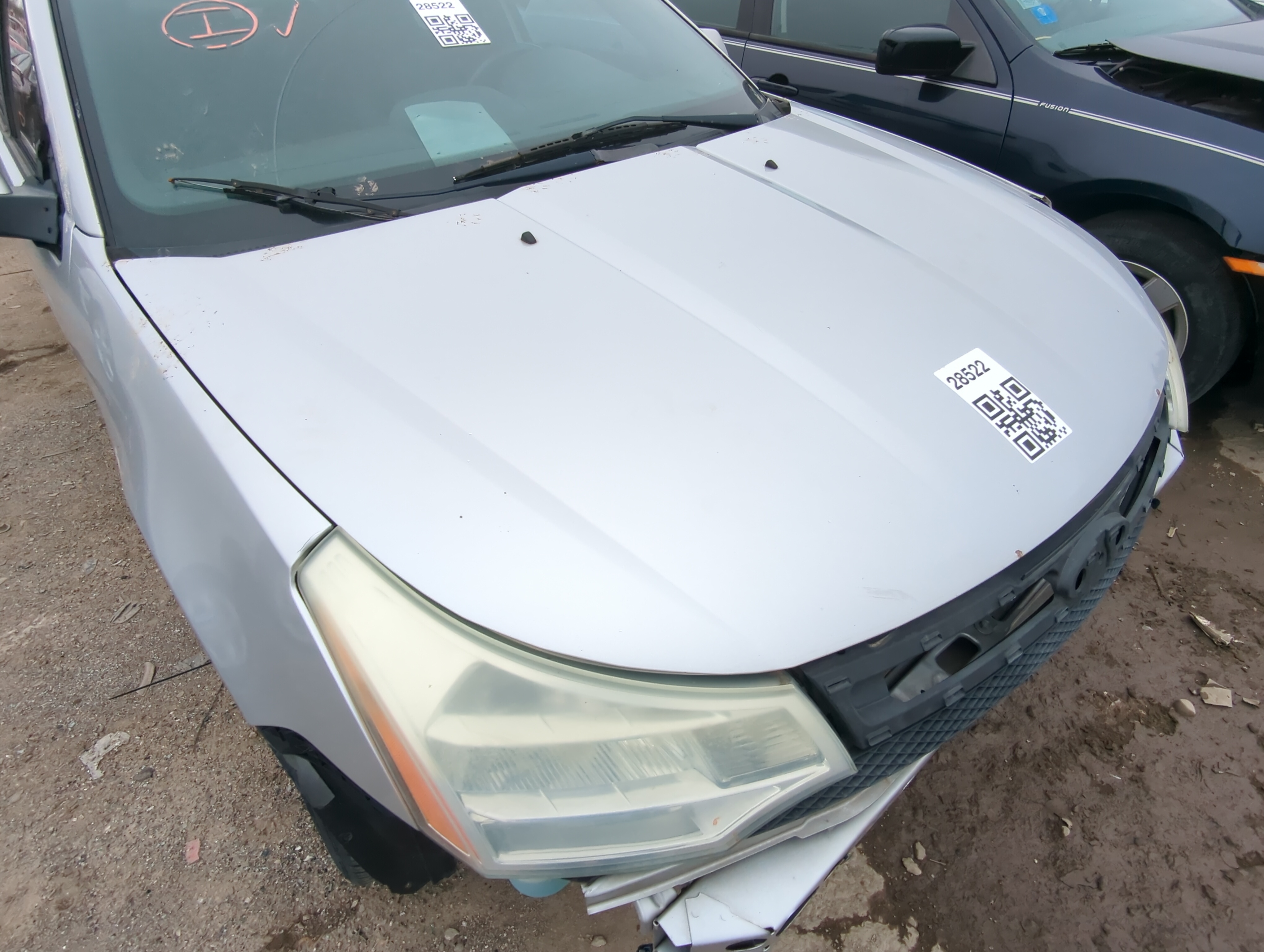 2008-2011 Ford Focus Hood Oem 846934 - Oemusedautoparts1.com