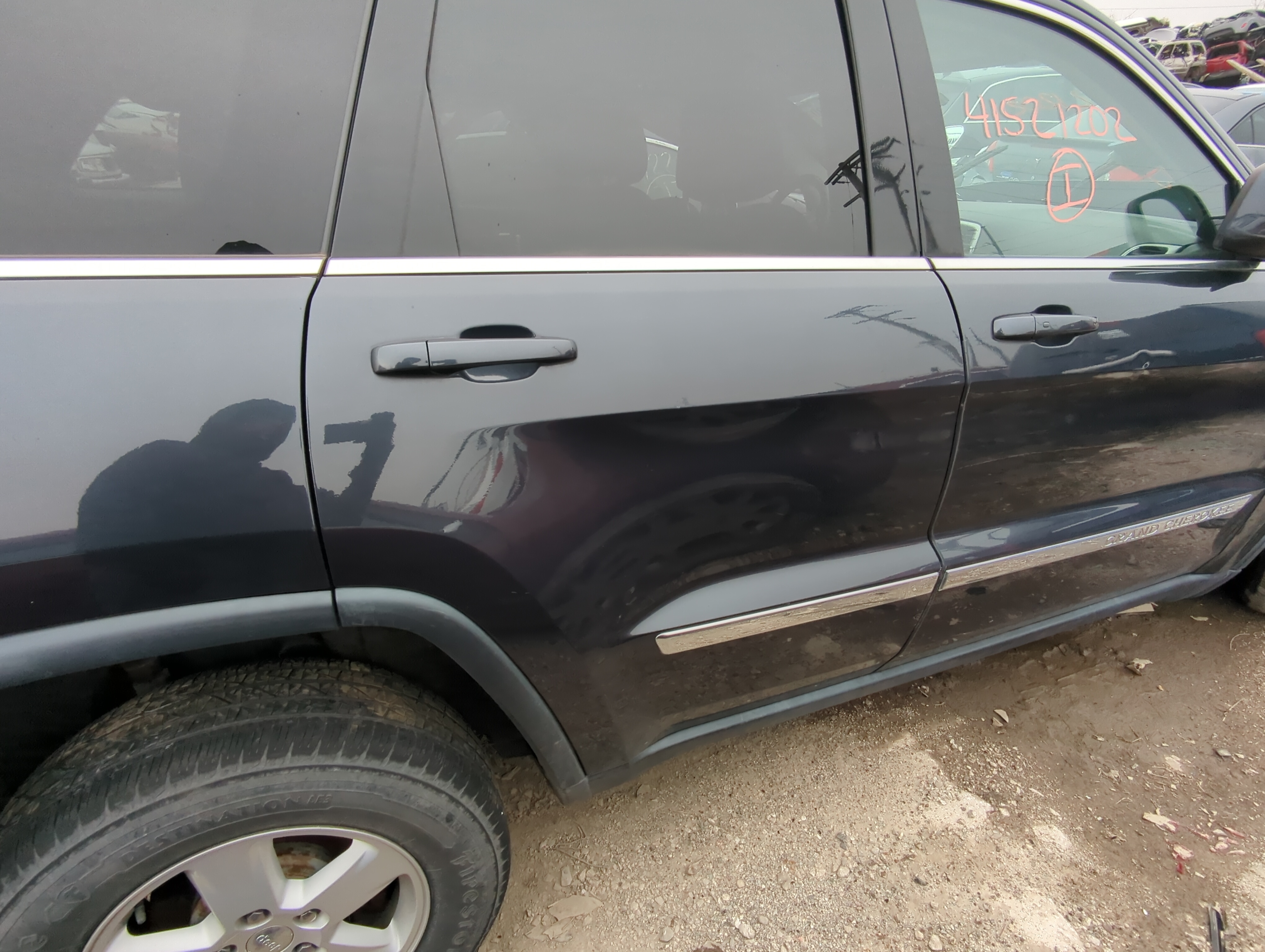 2011-2022 Jeep Grand Cherokee Passenger Rear Door Oem 847209 - Oemusedautoparts1.com