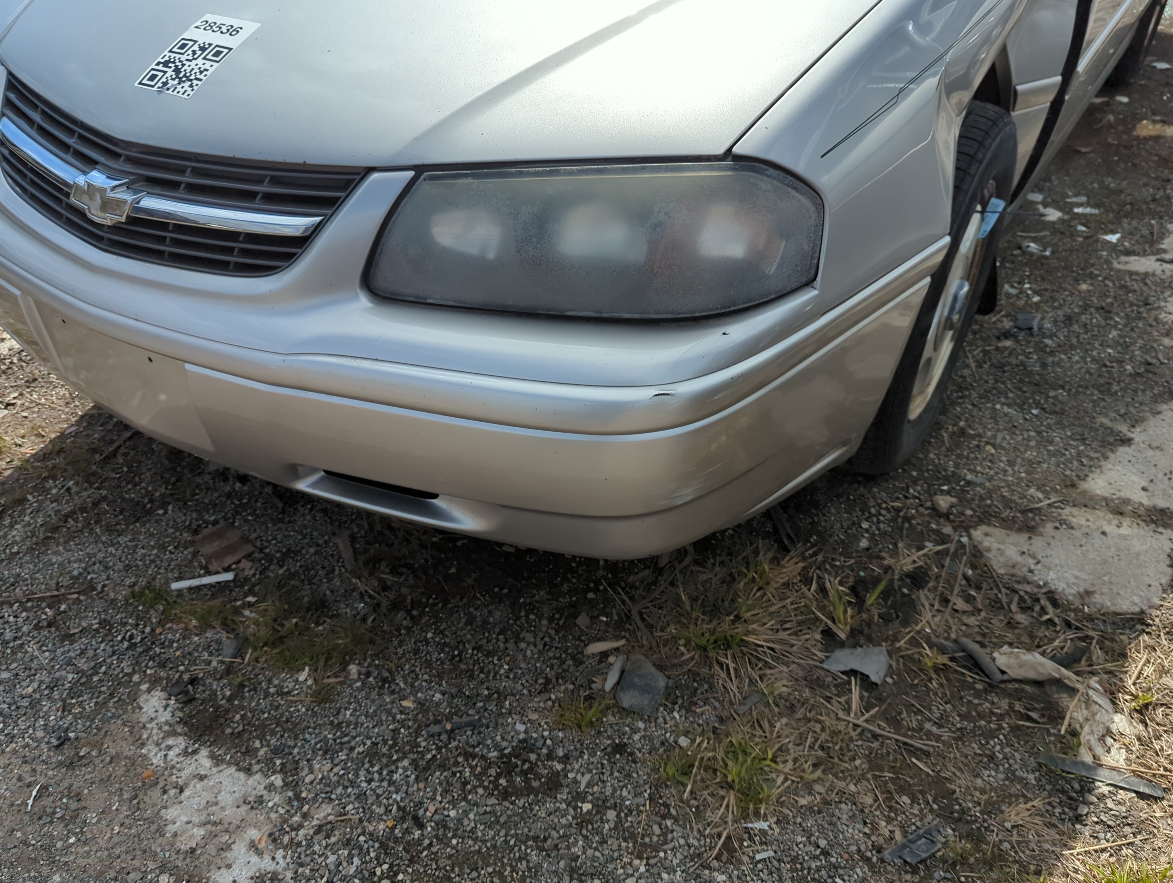 Picture of 2004-2005 Chevrolet Impala Front Bumper - Oem 847365