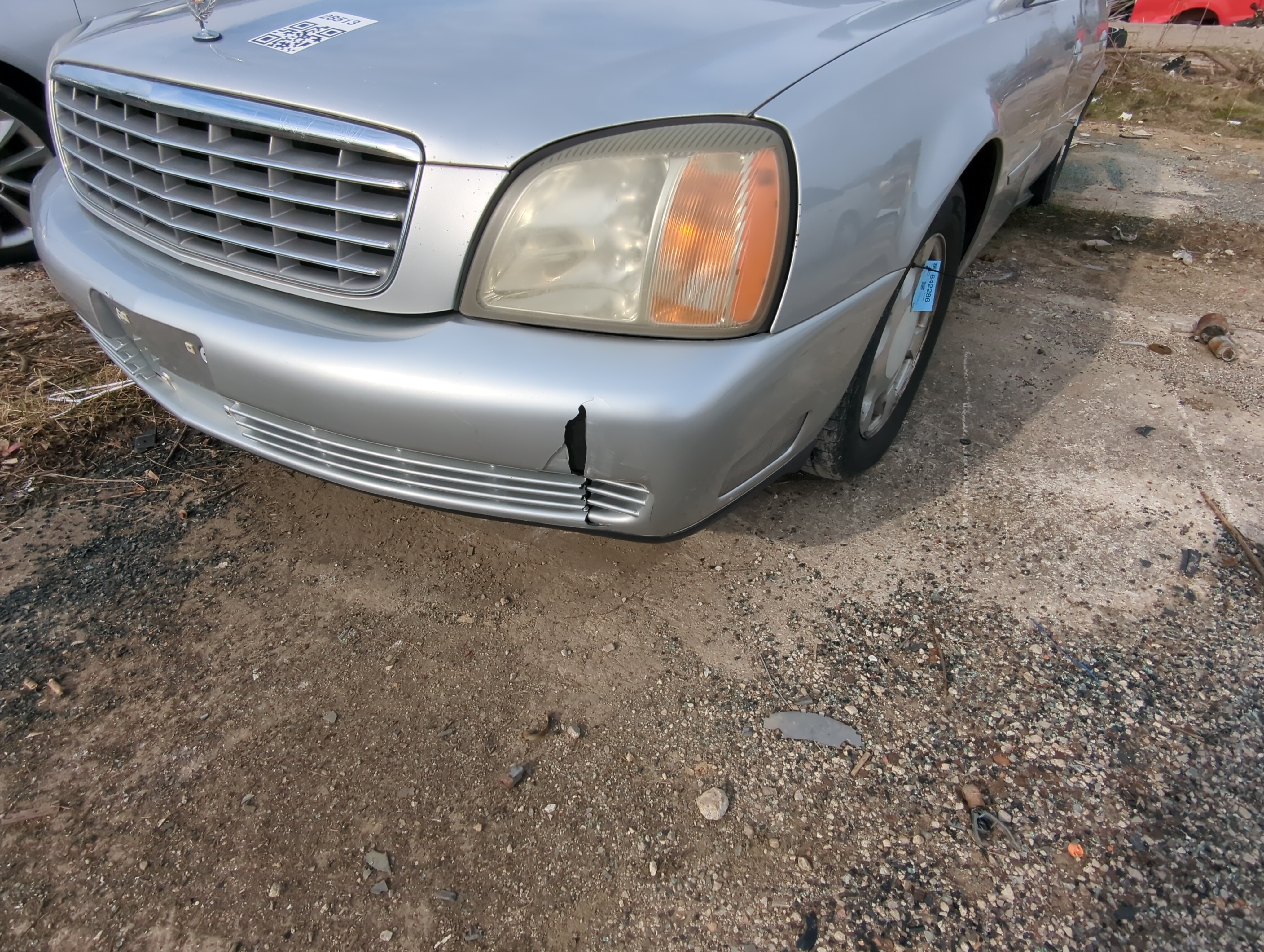 Picture of 2000-2005 Cadillac Deville Front Bumper - Oem 847684