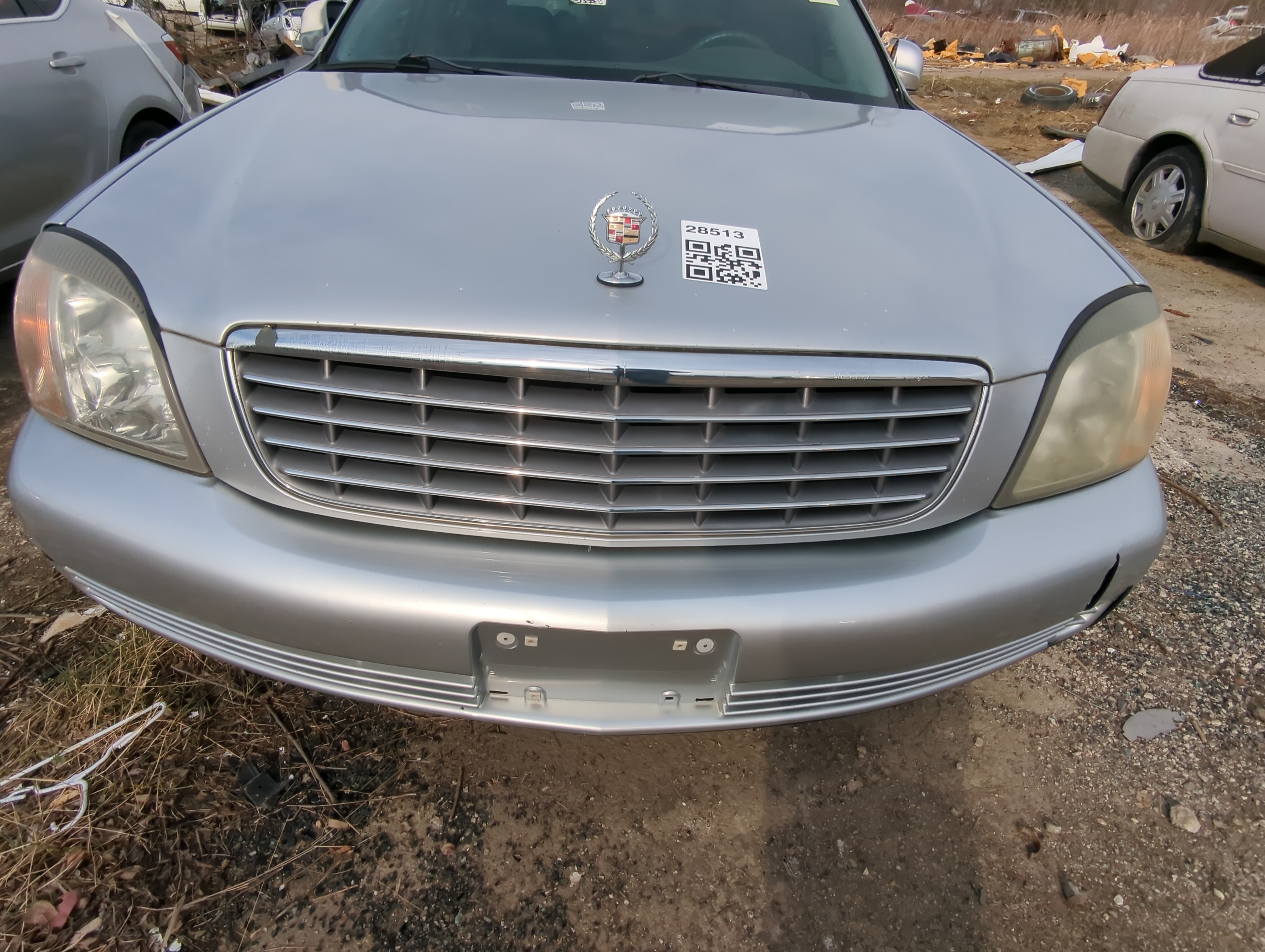 Picture of 2000-2005 Cadillac Deville Front Bumper Grille 847685