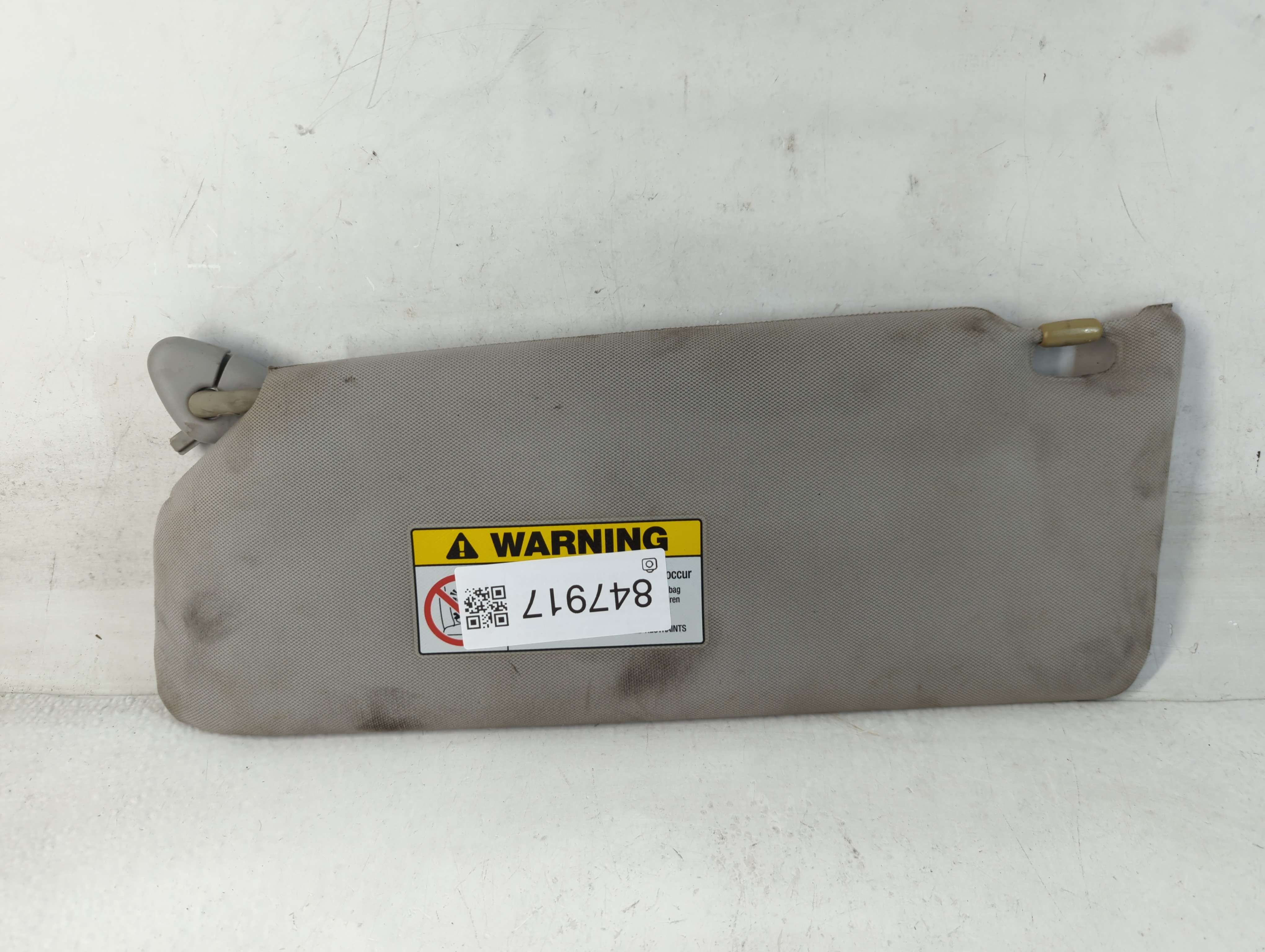 2006-2006 Honda Ridgeline Driver Sun Visor Mirror Left Sunvisor Grey 847917 - Oemusedautoparts1.com