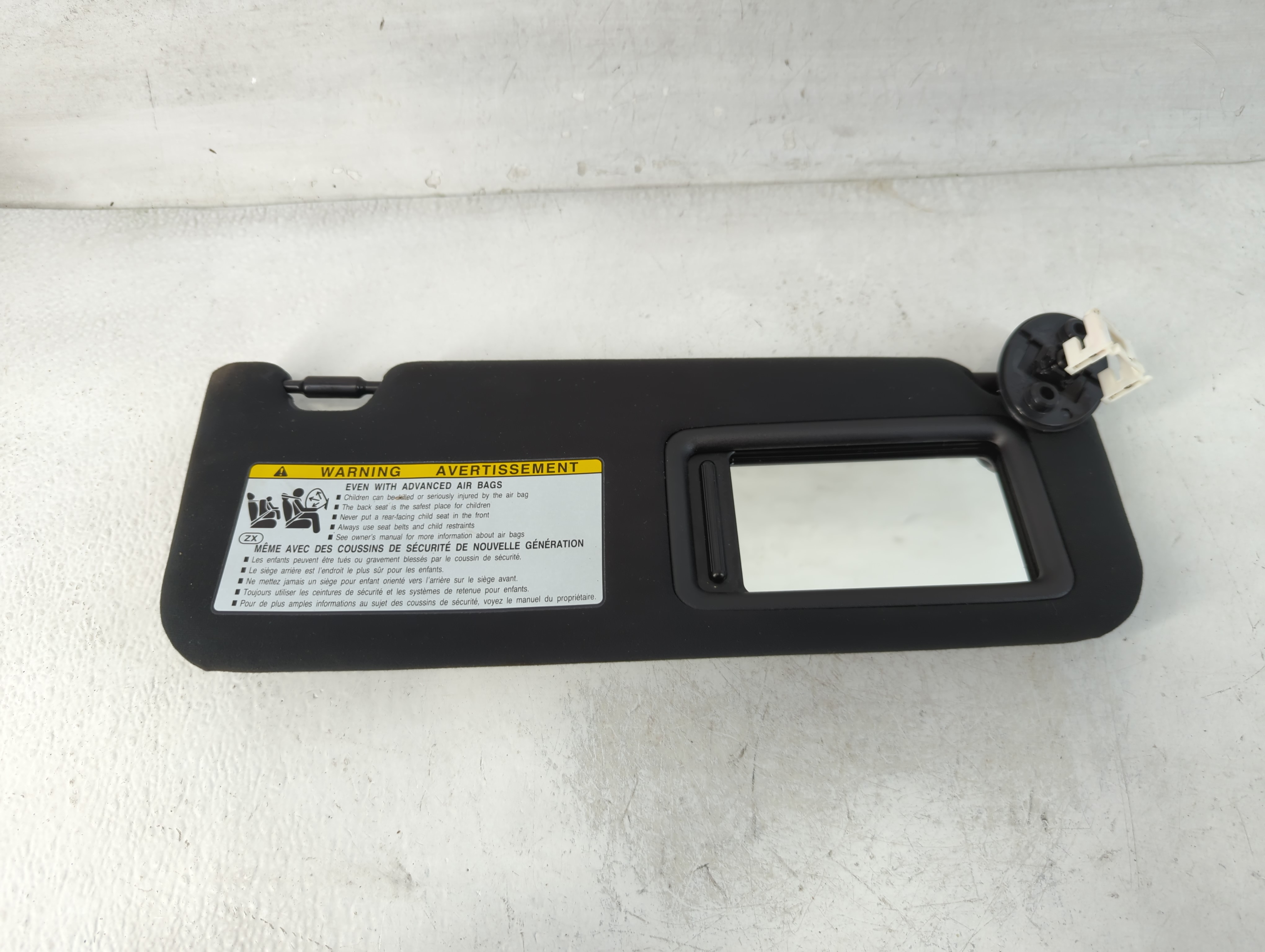 Picture of 2022 Lexus Ls500 Passenger Sun Visor Mirror Right Sunvisor Black 847930