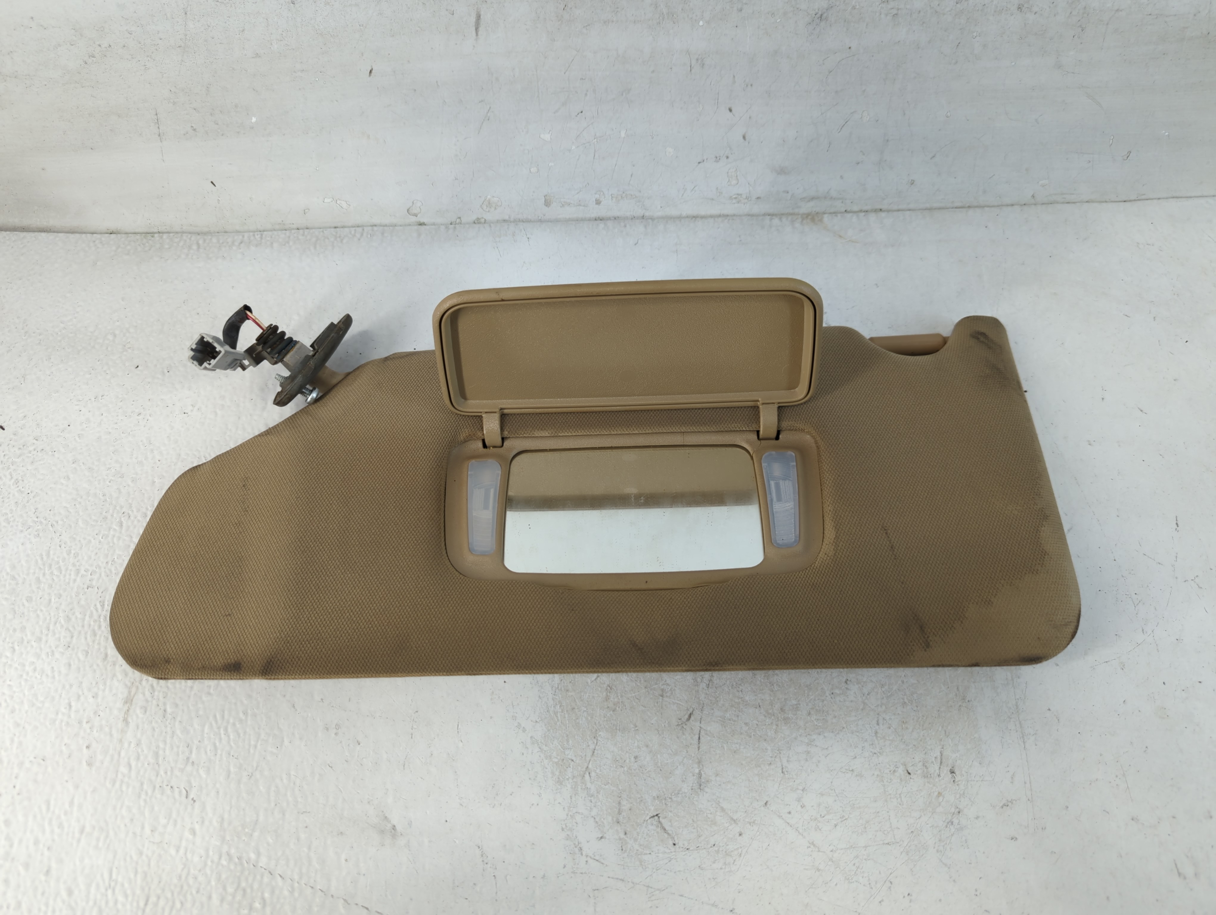 Picture of 2003-2007 Honda Accord Driver Sun Visor Mirror Left Sunvisor Tan 848018