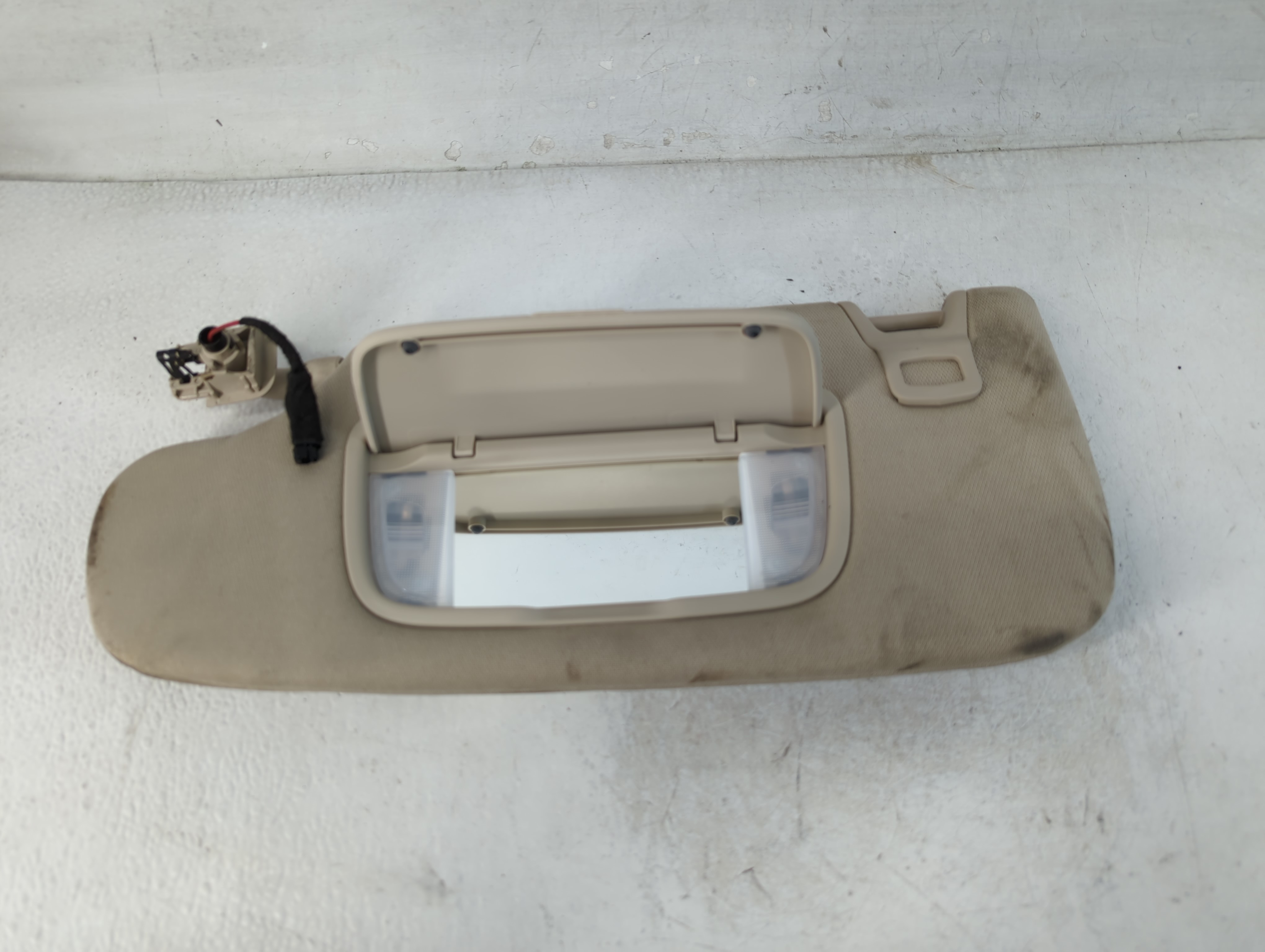 2006-2009 Ford Fusion Driver Sun Visor Mirror Left Sunvisor Grey 848033 - Oemusedautoparts1.com