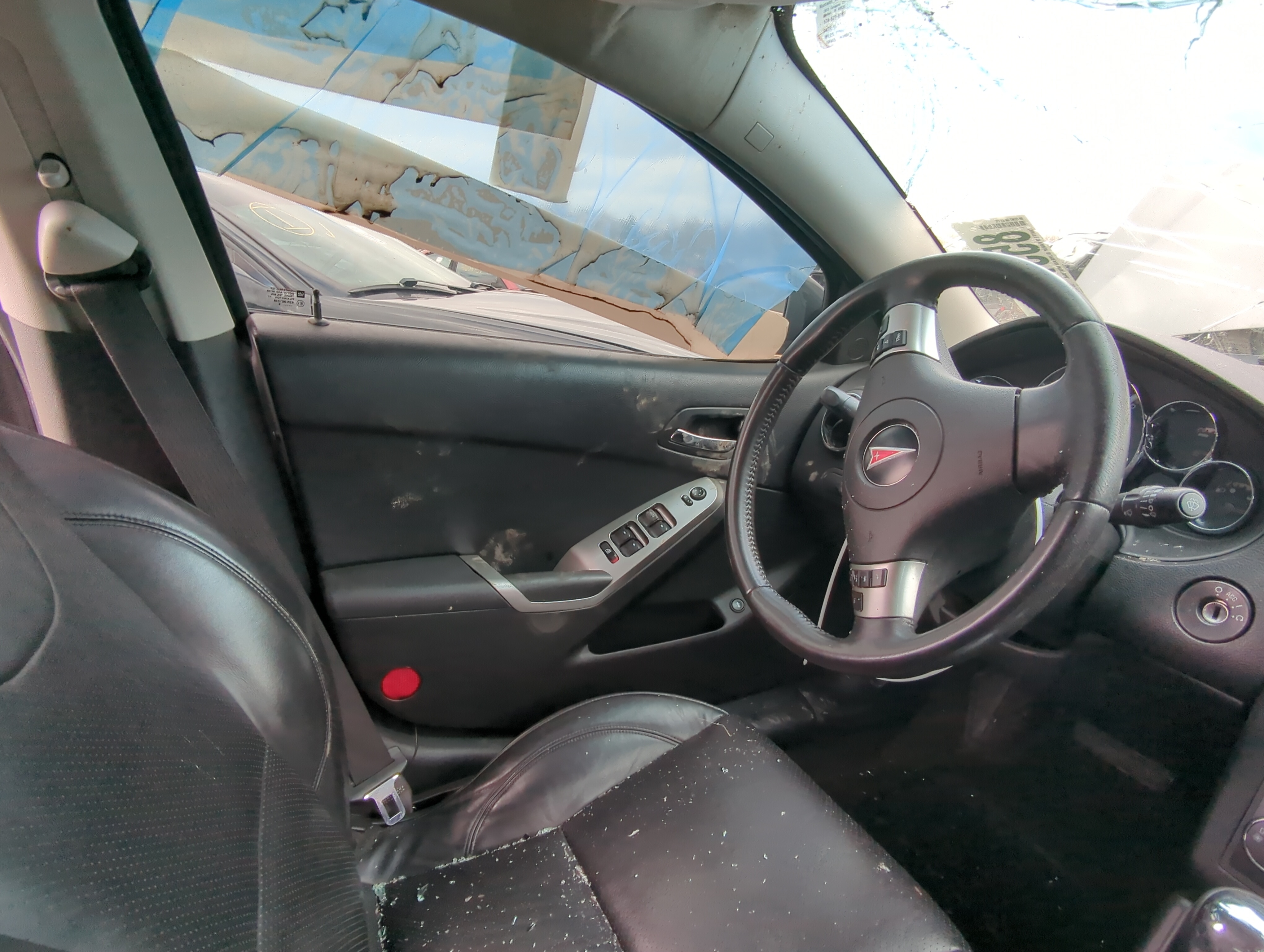 Picture of 2009 Pontiac G6 Front Left Driver Interior Door Panel Trim 848310