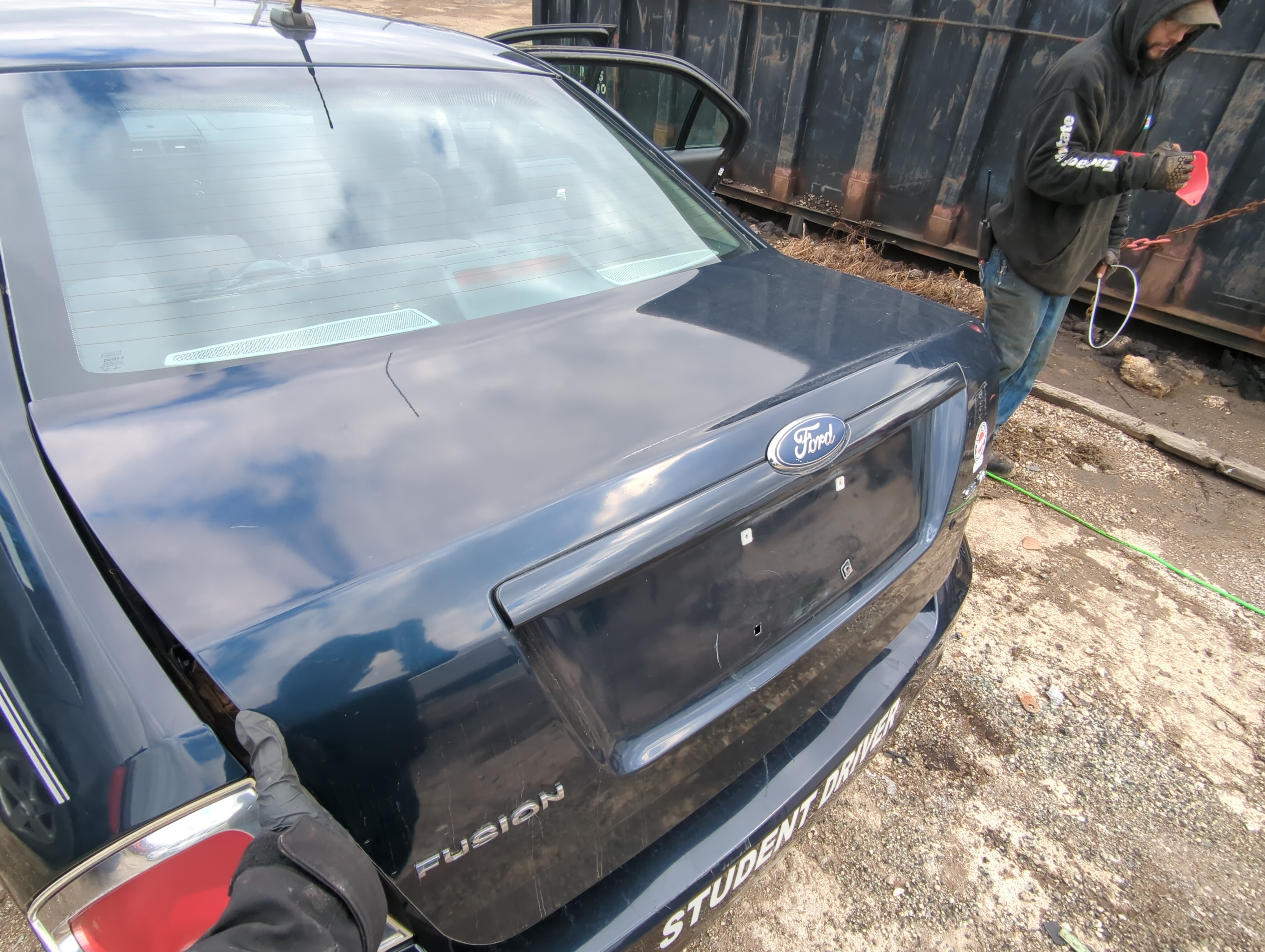 2006-2009 Ford Fusion Trunk/decklid/hatch/tailgate Oem 848405 - Oemusedautoparts1.com