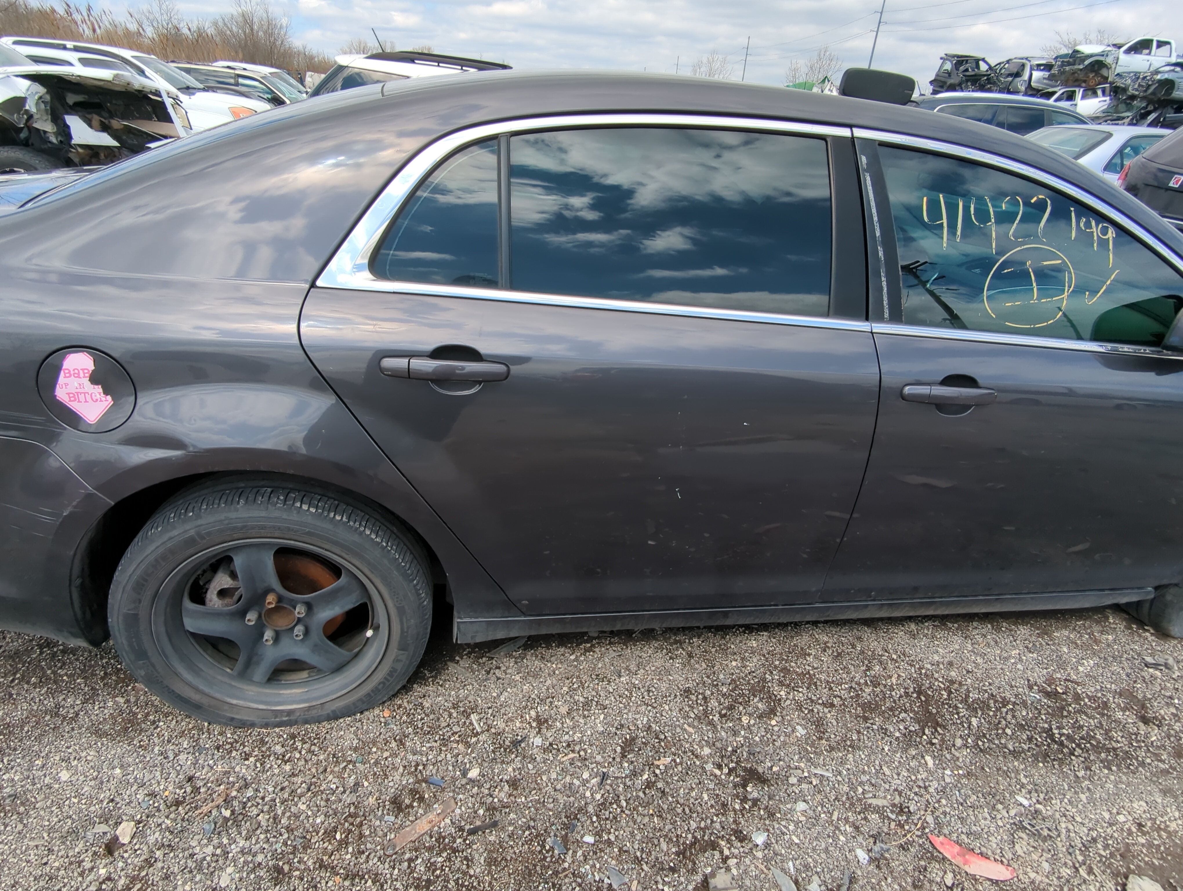 2008-2012 Chevrolet Malibu Passenger Rear Door Oem 848695 - Oemusedautoparts1.com