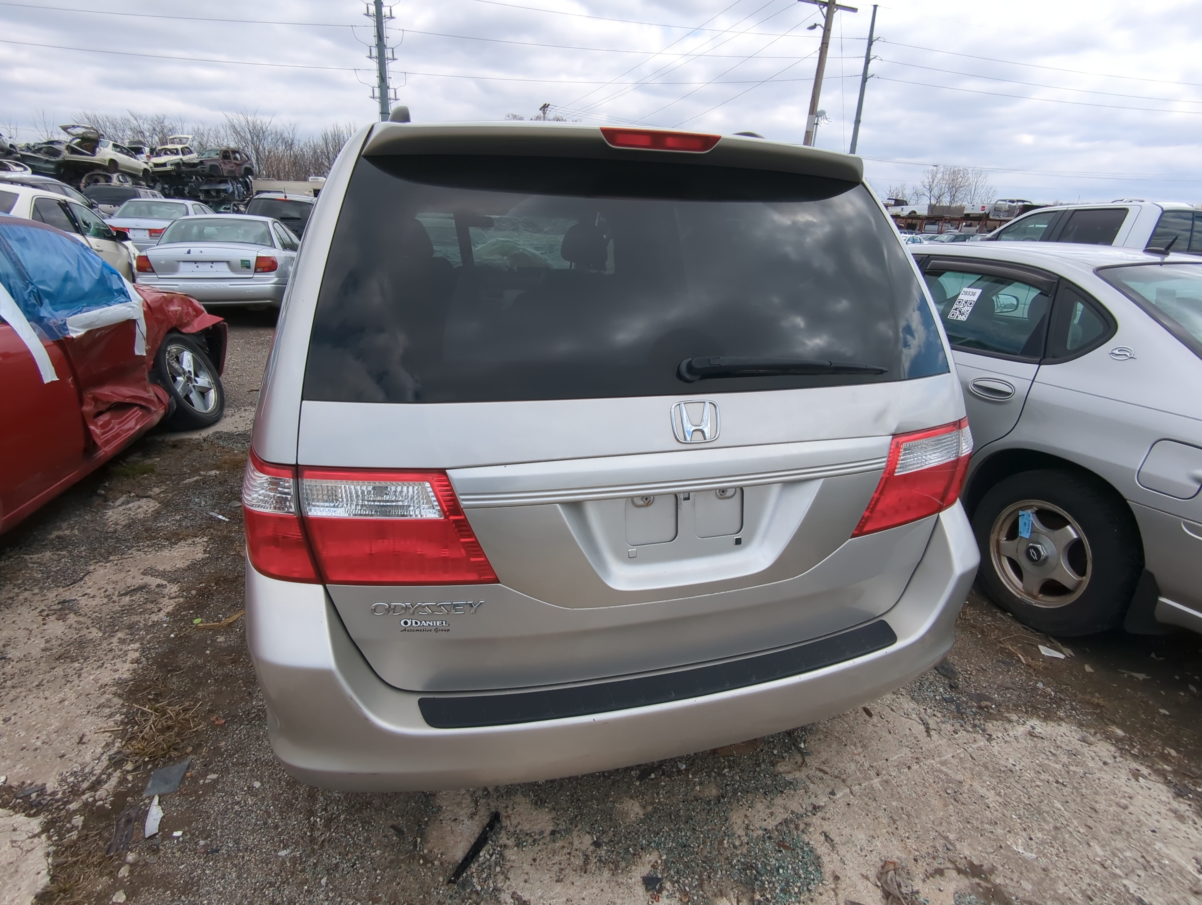 2005-2007 Honda Odyssey Trunk/decklid/hatch/tailgate Oem 848844 - Oemusedautoparts1.com