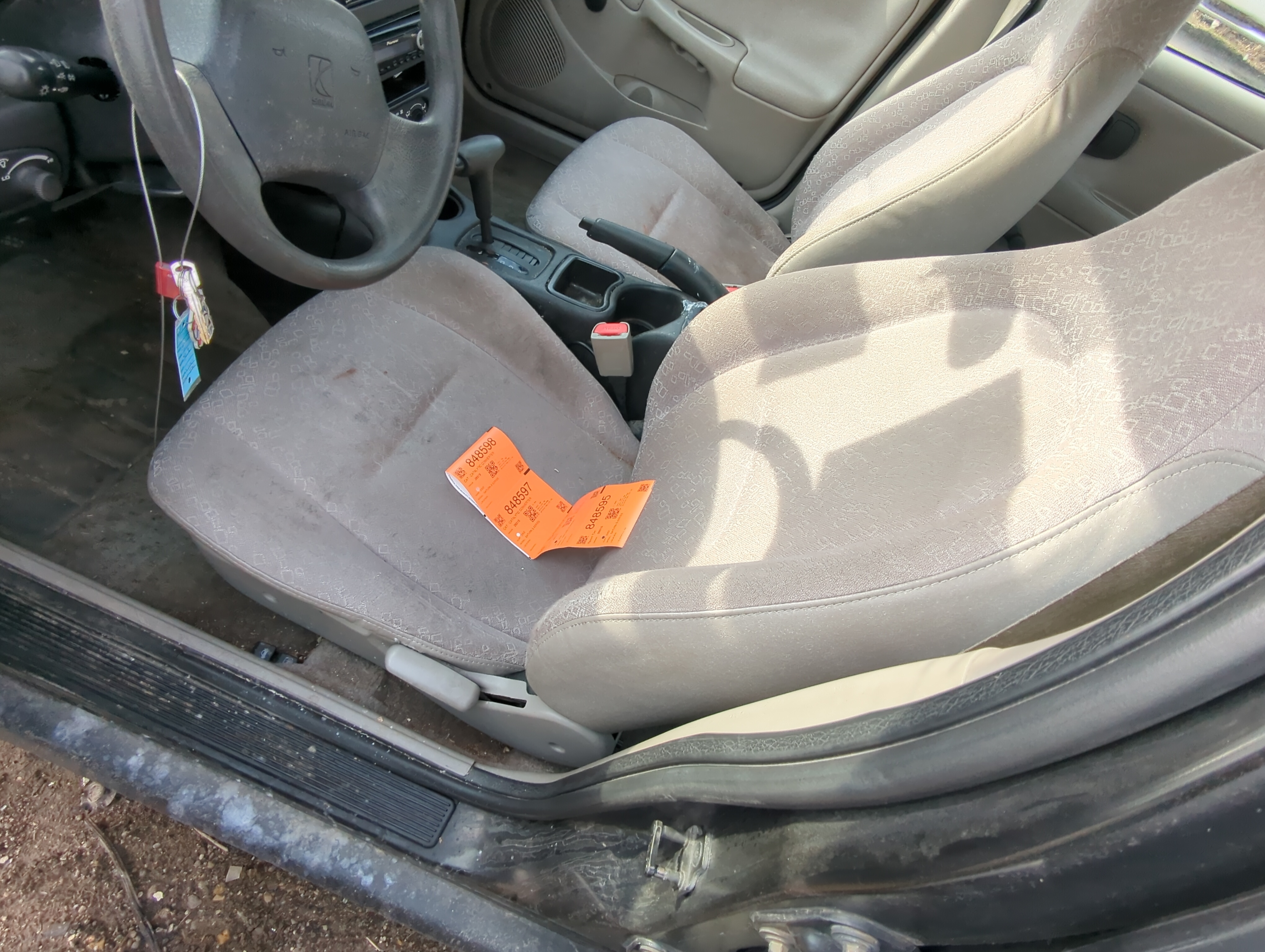 Saturn Saturn S Series Passenger Front Seat Oem 849920 - Oemusedautoparts1.com
