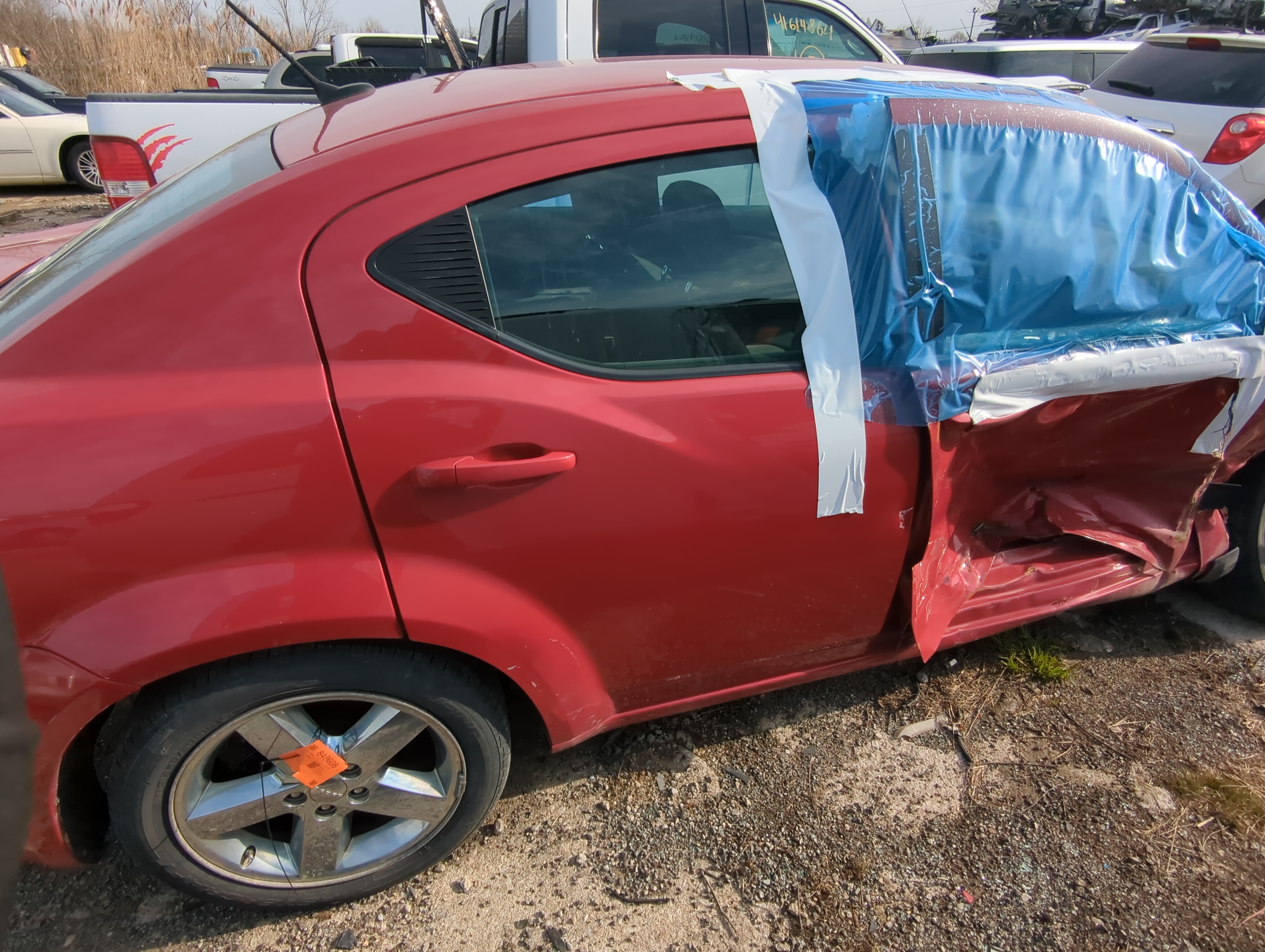 2008-2014 Dodge Avenger Passenger Rear Door Oem 850049 - Oemusedautoparts1.com