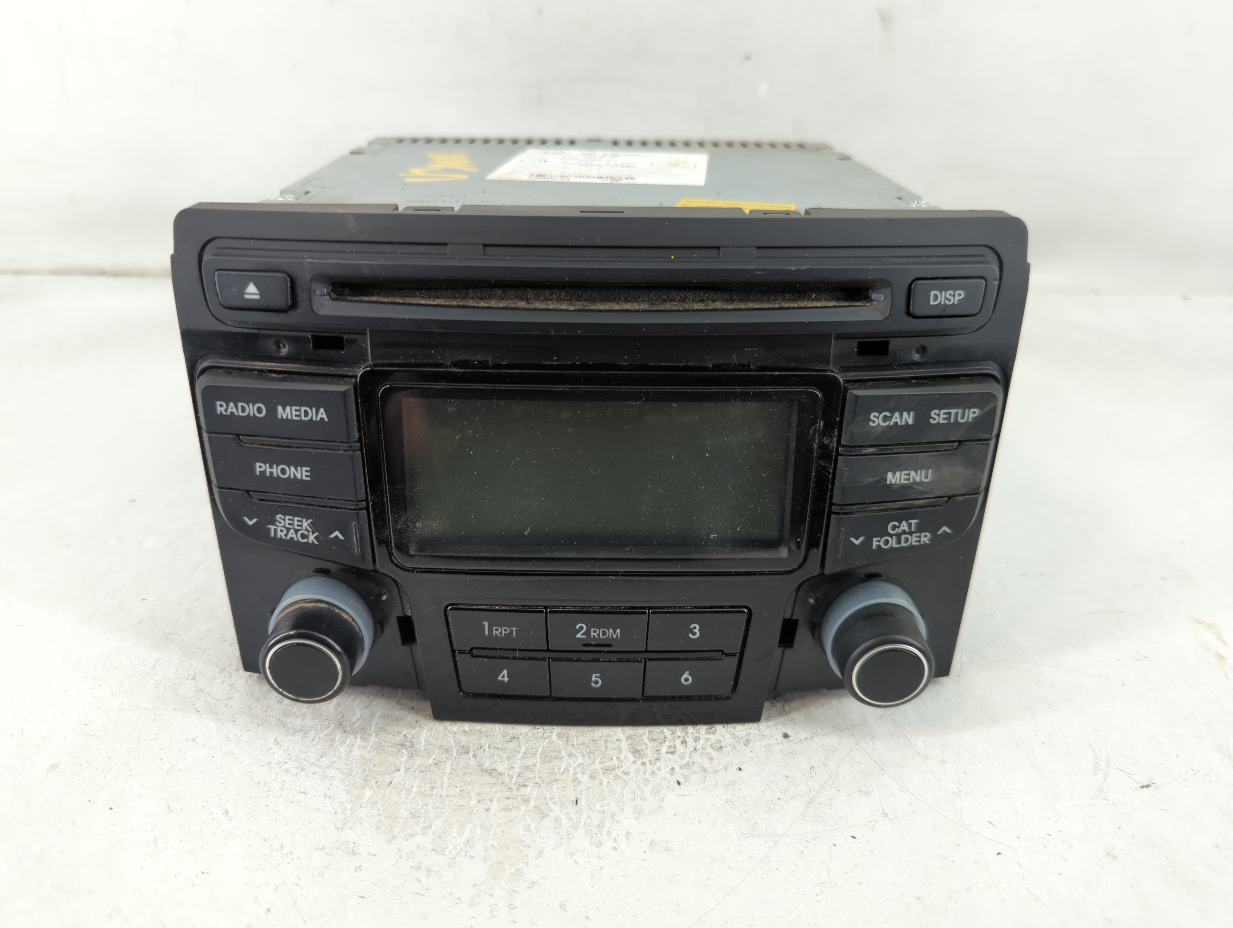 2012-2015 Hyundai Sonata Am Fm Cd Player Radio Receiver 850141 - Oemusedautoparts1.com