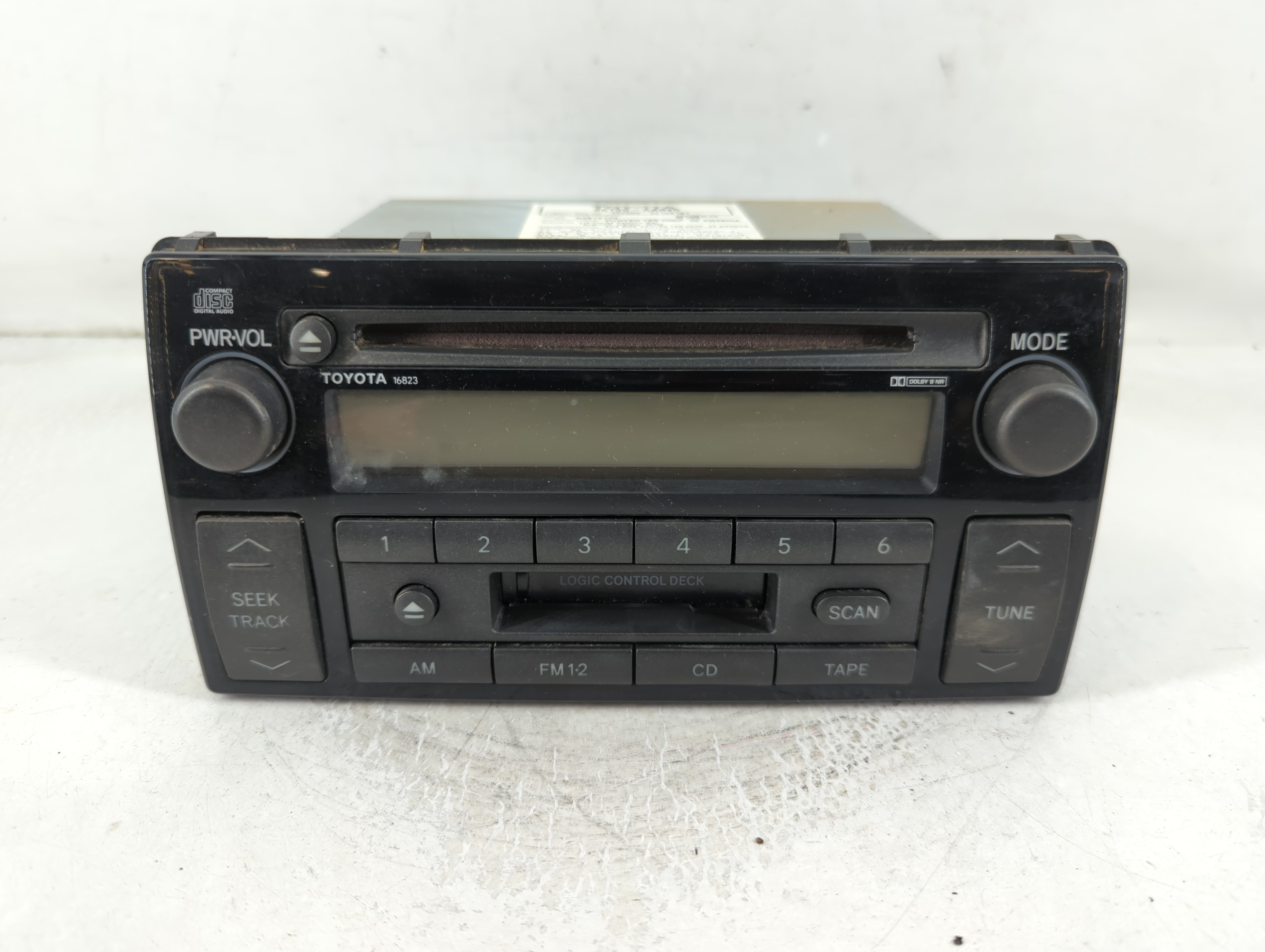 2002-2004 Toyota Camry Am Fm Cd Player Radio Receiver 850167 - Oemusedautoparts1.com