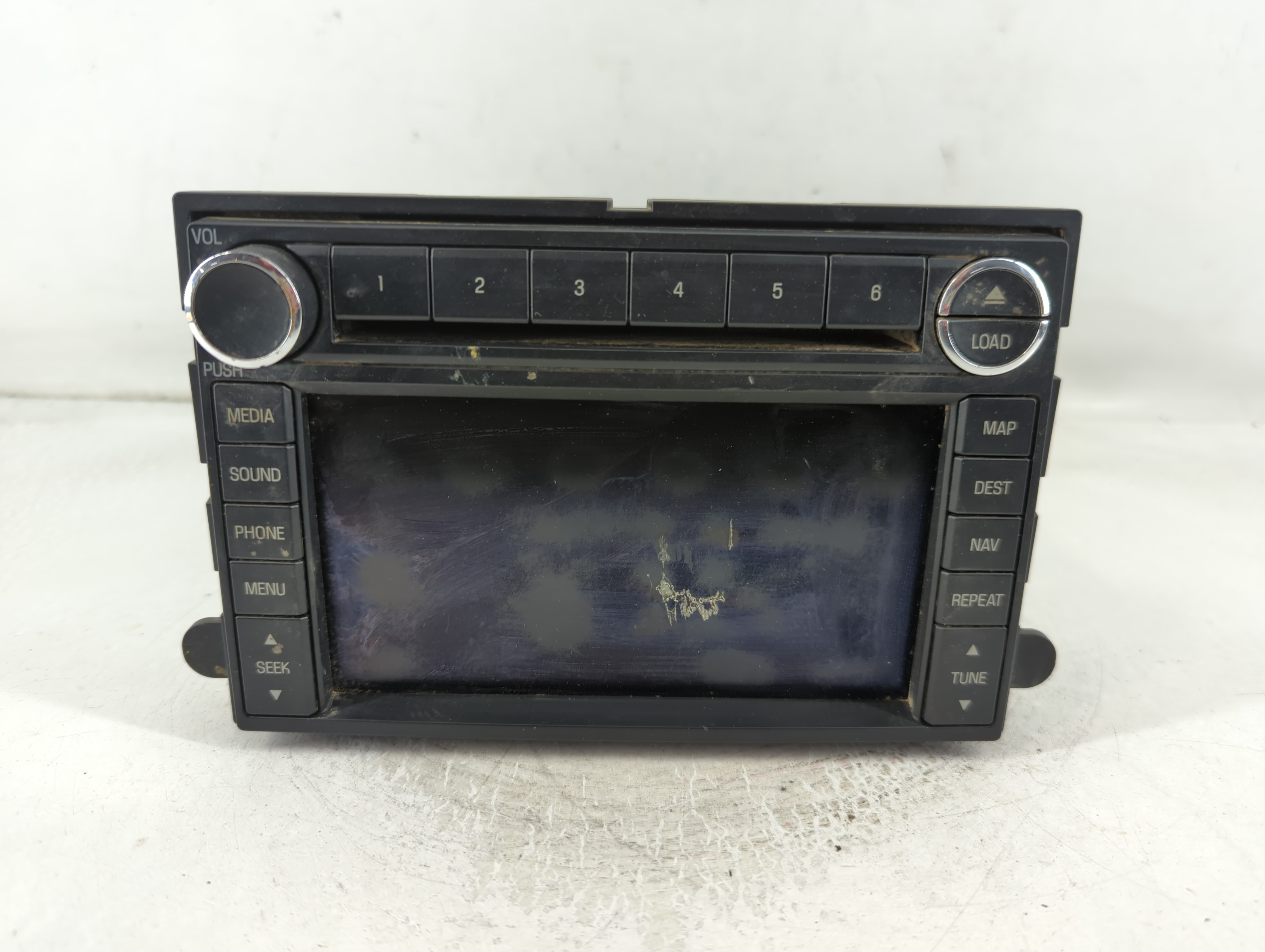 2008-2008 Ford Edge Am Fm Cd Player Radio Receiver 850170 - Oemusedautoparts1.com