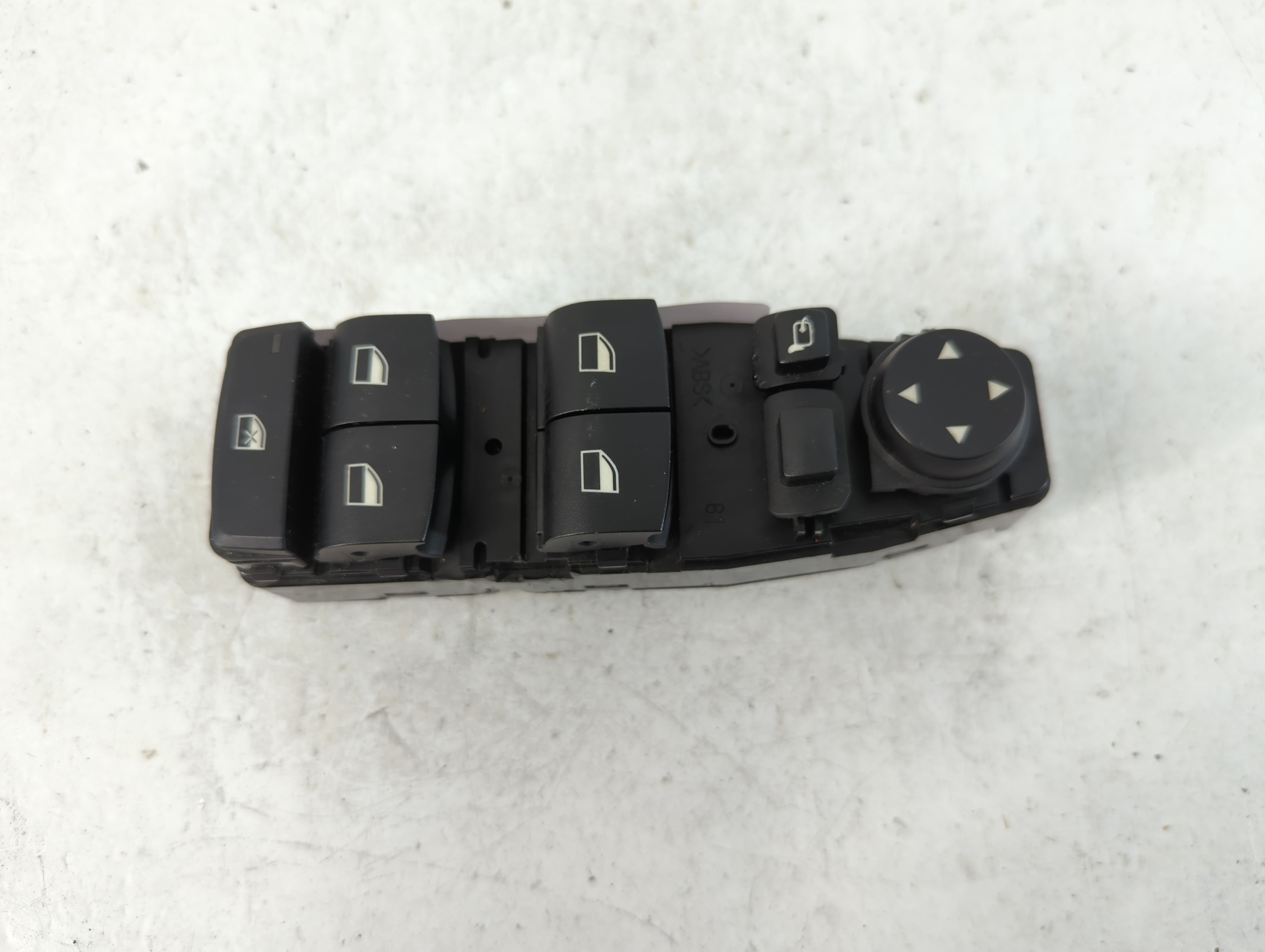 2011-2016 Bmw 535i Driver Left Door Master Power Window Switch 9238239-01 850962 - Oemusedautoparts1.com