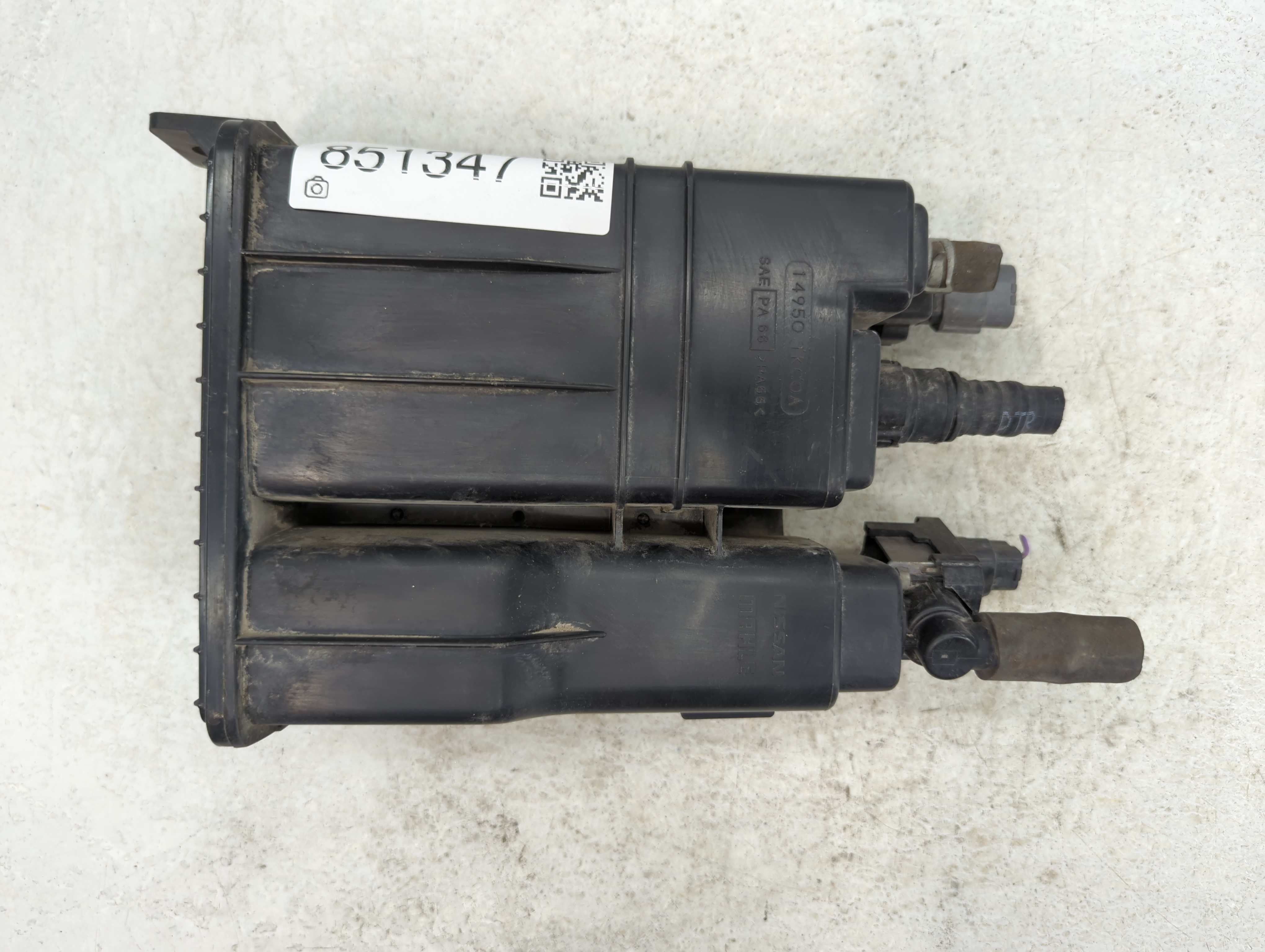 2014 Nissan Sentra Fuel Vapor Charcoal Canister 851347 - Oemusedautoparts1.com