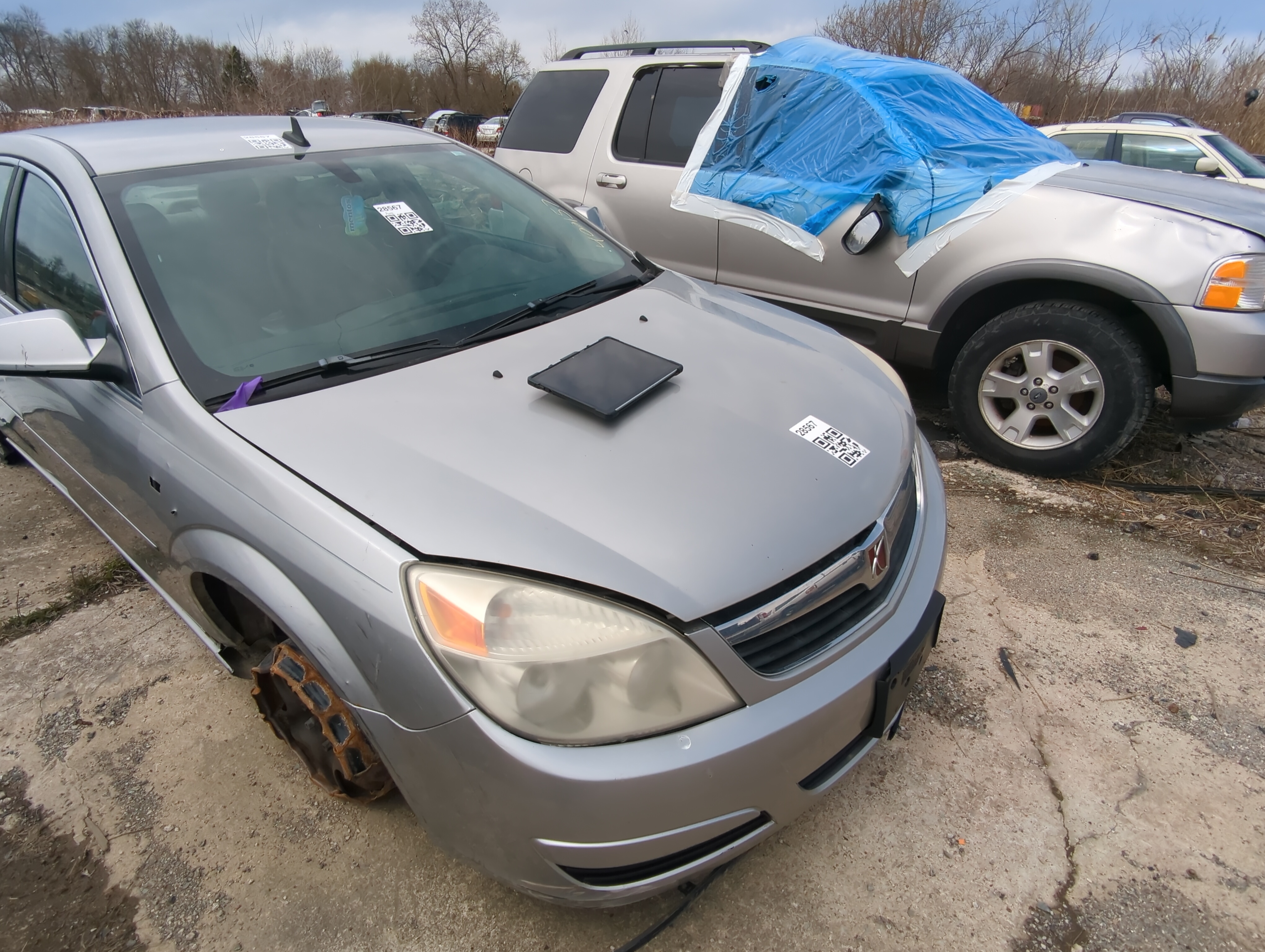 2008 Saturn Aura Hood Oem 851821 - Oemusedautoparts1.com