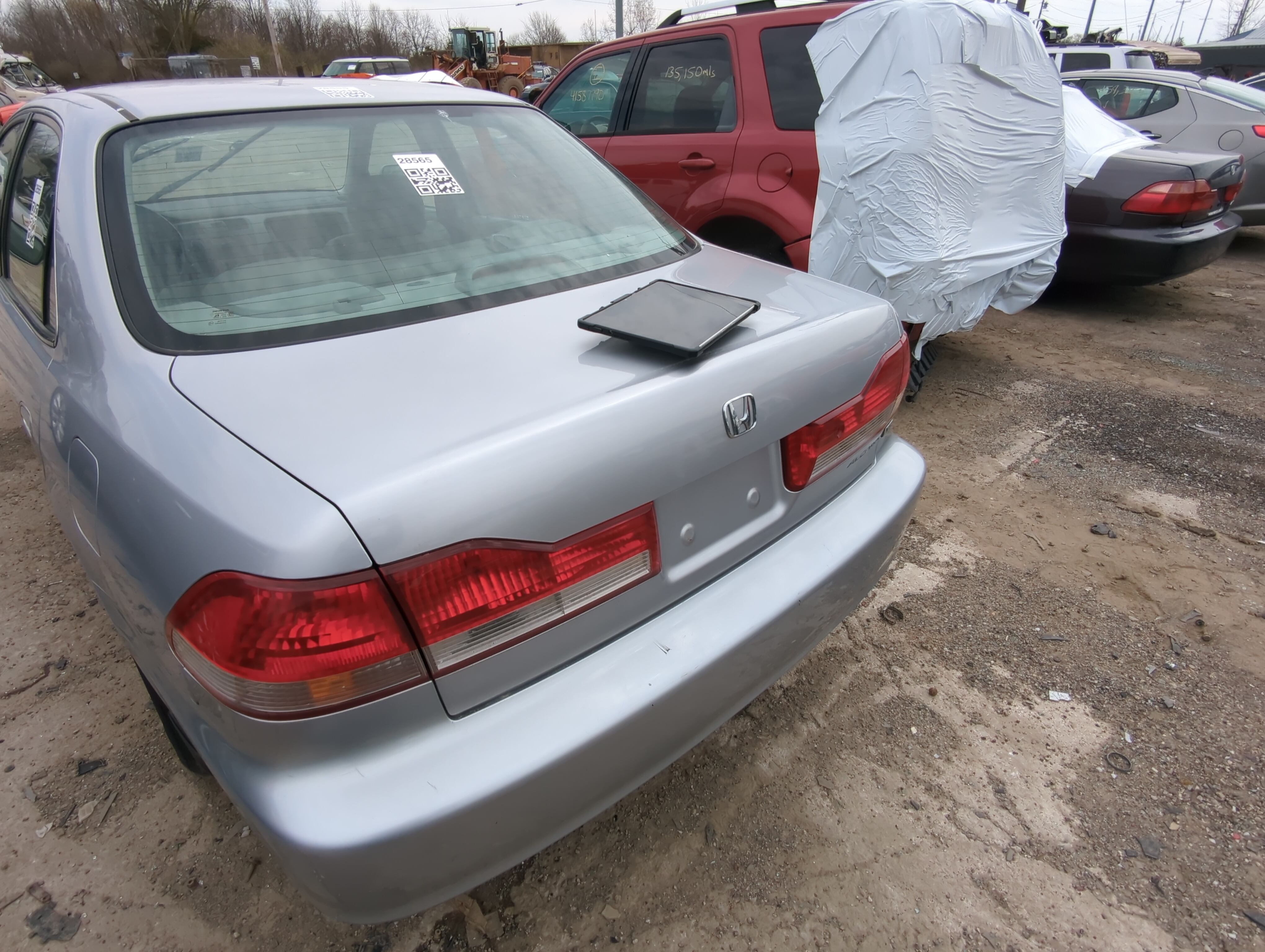 2001-2002 Honda Accord Trunk/decklid/hatch/tailgate Oem 852042 - Oemusedautoparts1.com