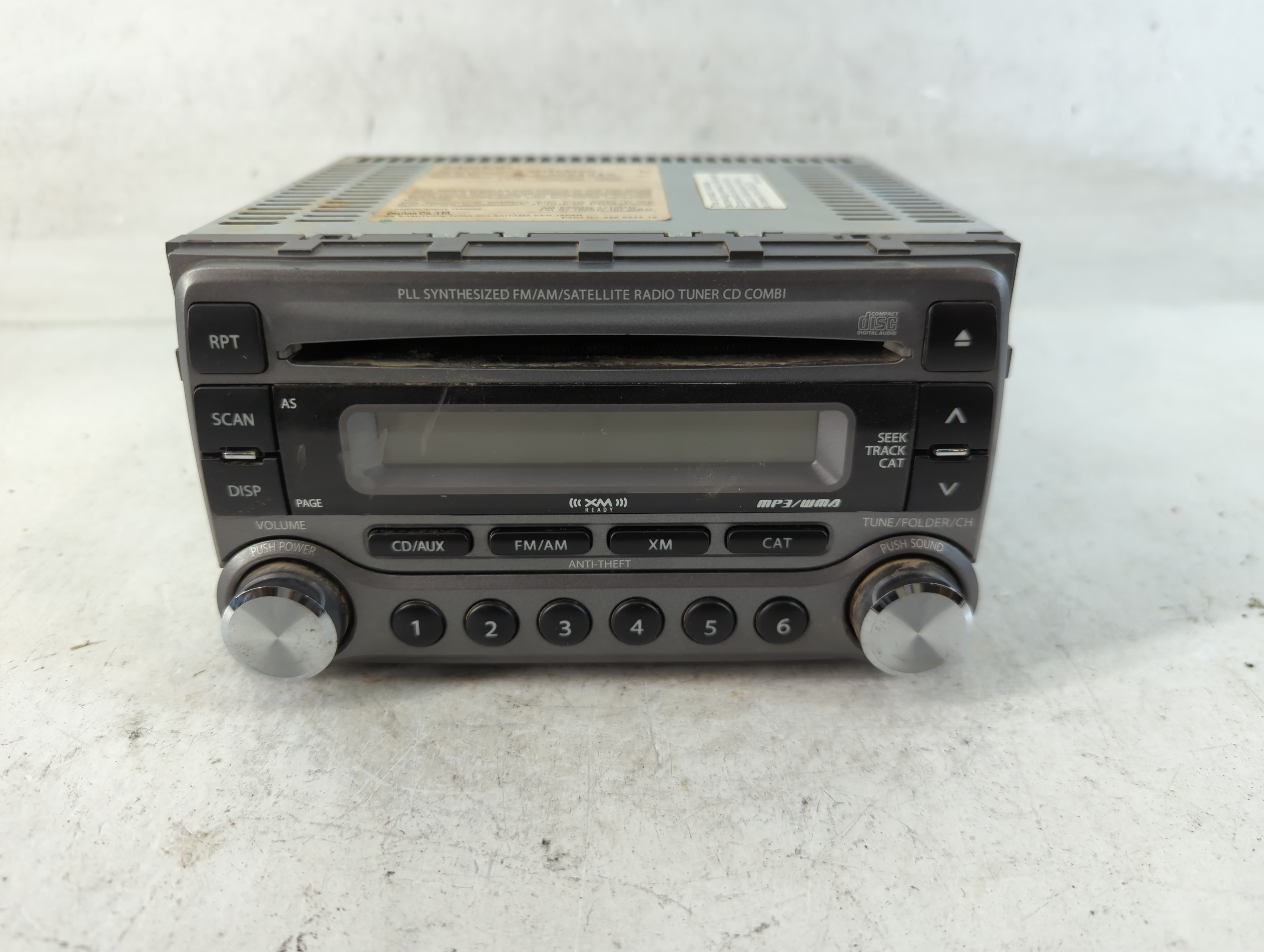 Suzuki Vitara Am Fm Cd Player Radio Receiver 852179 - Oemusedautoparts1.com