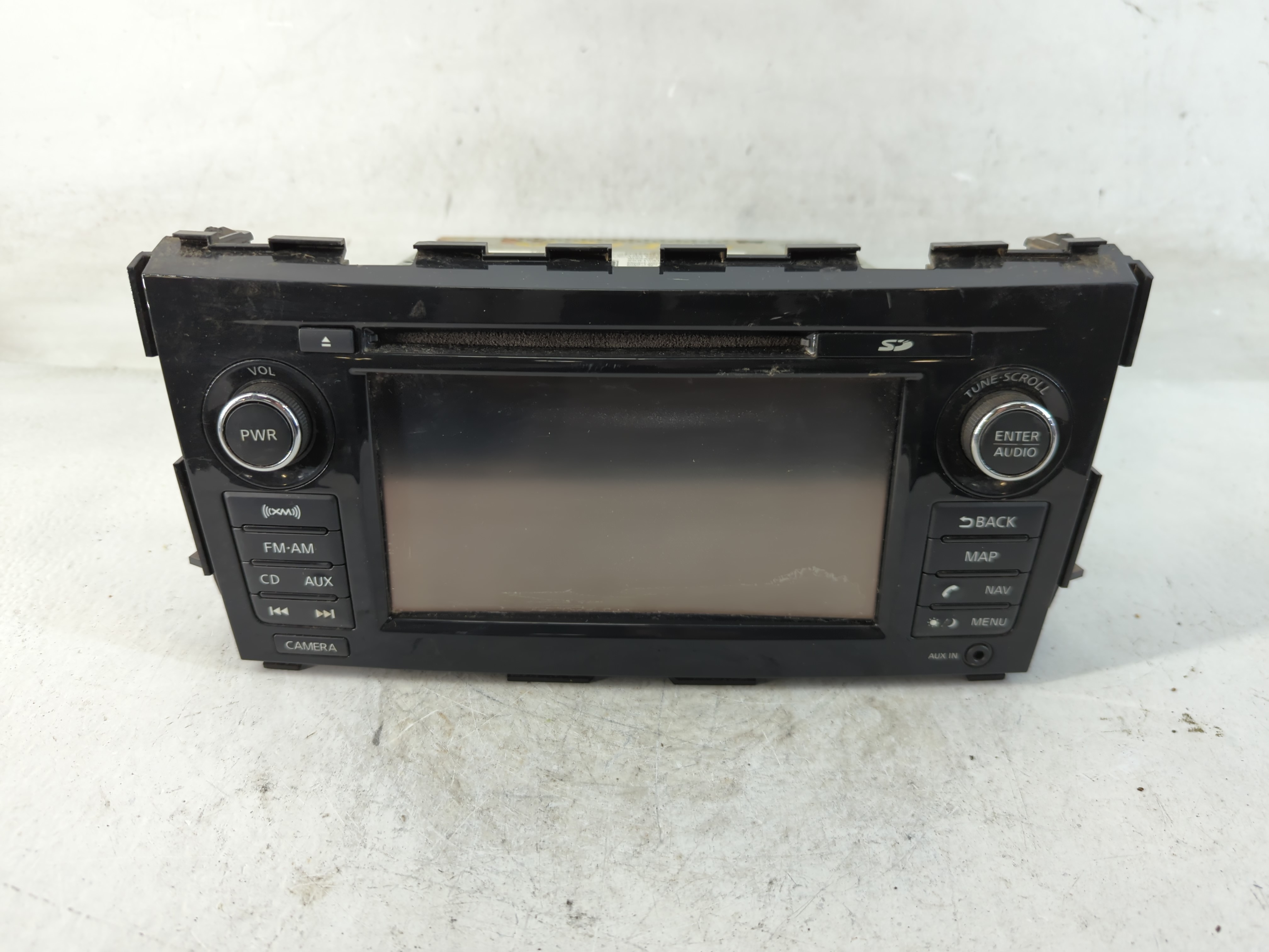 2013-2014 Nissan Altima Am Fm Cd Player Radio Receiver 852183 - Oemusedautoparts1.com