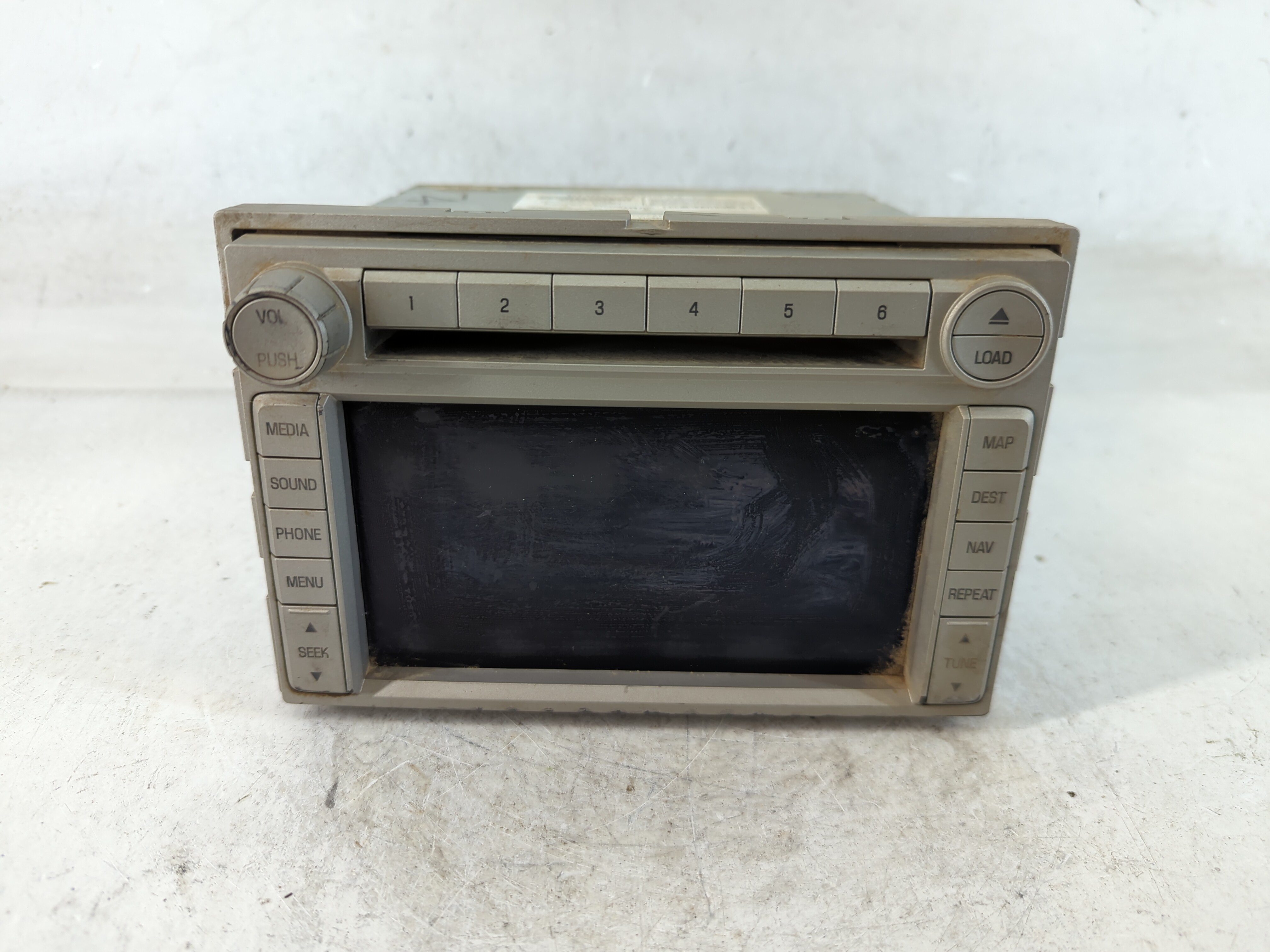 2008-2009 Lincoln Mkz Am Fm Cd Player Radio Receiver 852213 - Oemusedautoparts1.com