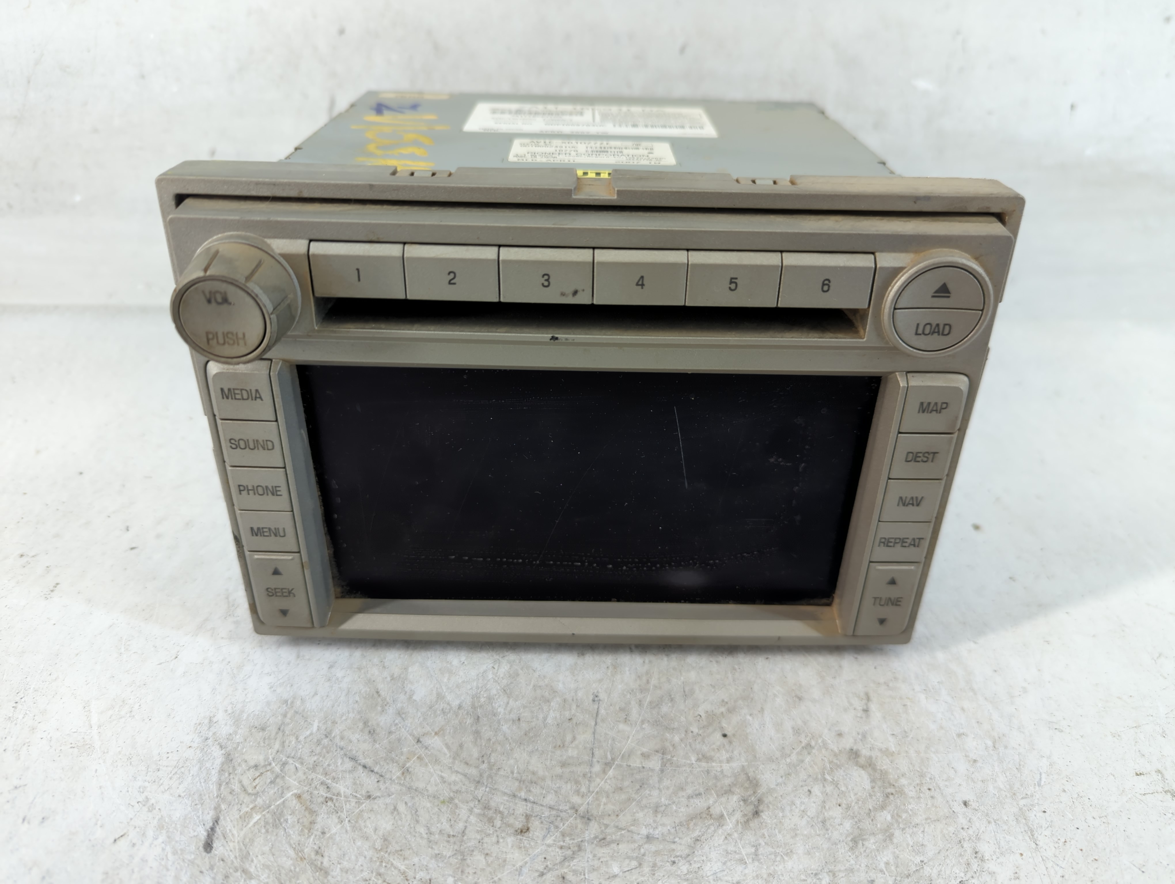 2007-2007 Lincoln Mkx Am Fm Cd Player Radio Receiver 852215 - Oemusedautoparts1.com