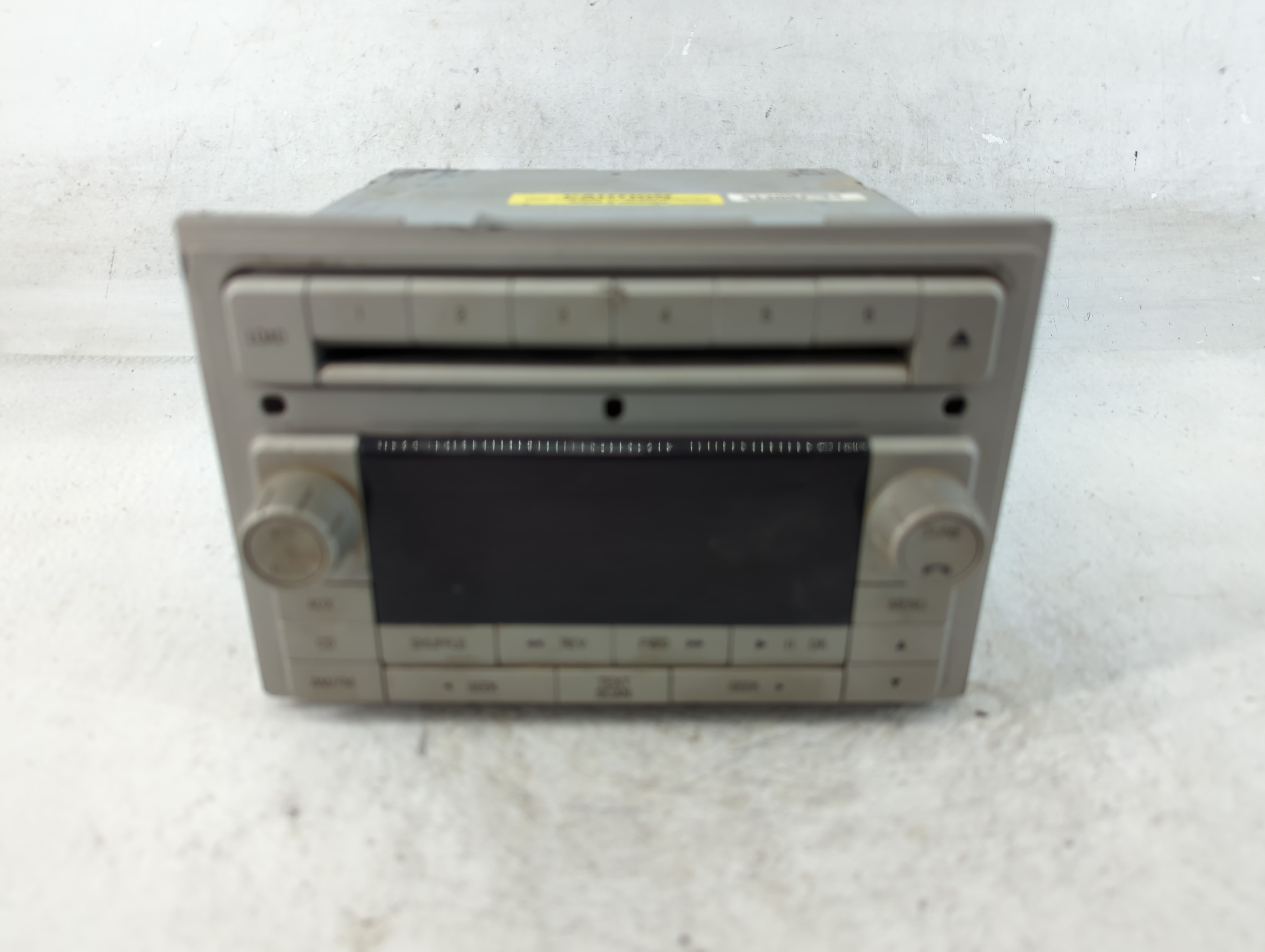 2007-2007 Lincoln Mkx Am Fm Cd Player Radio Receiver 852221 - Oemusedautoparts1.com