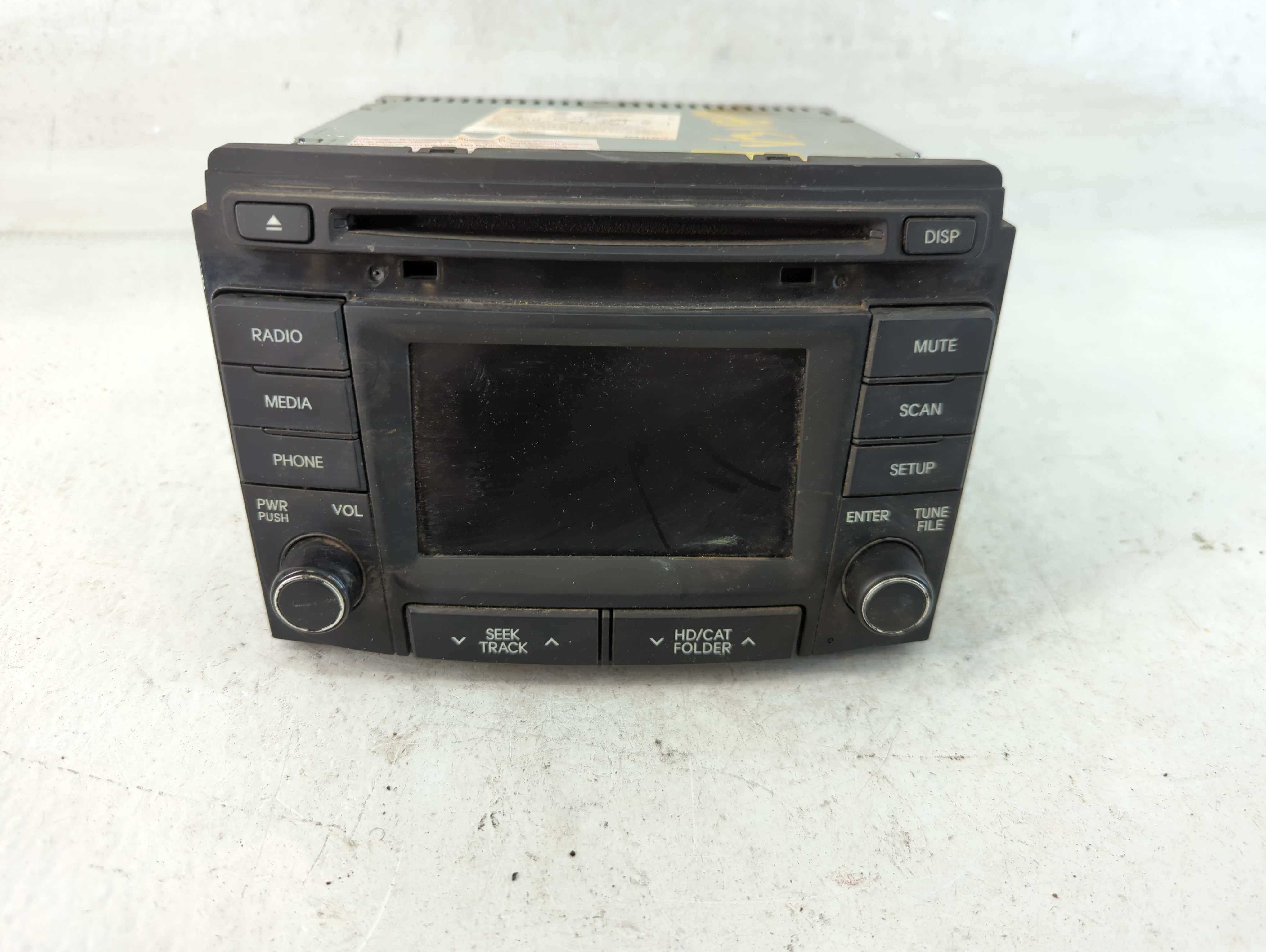 2014-2015 Hyundai Sonata Am Fm Cd Player Radio Receiver 852226 - Oemusedautoparts1.com