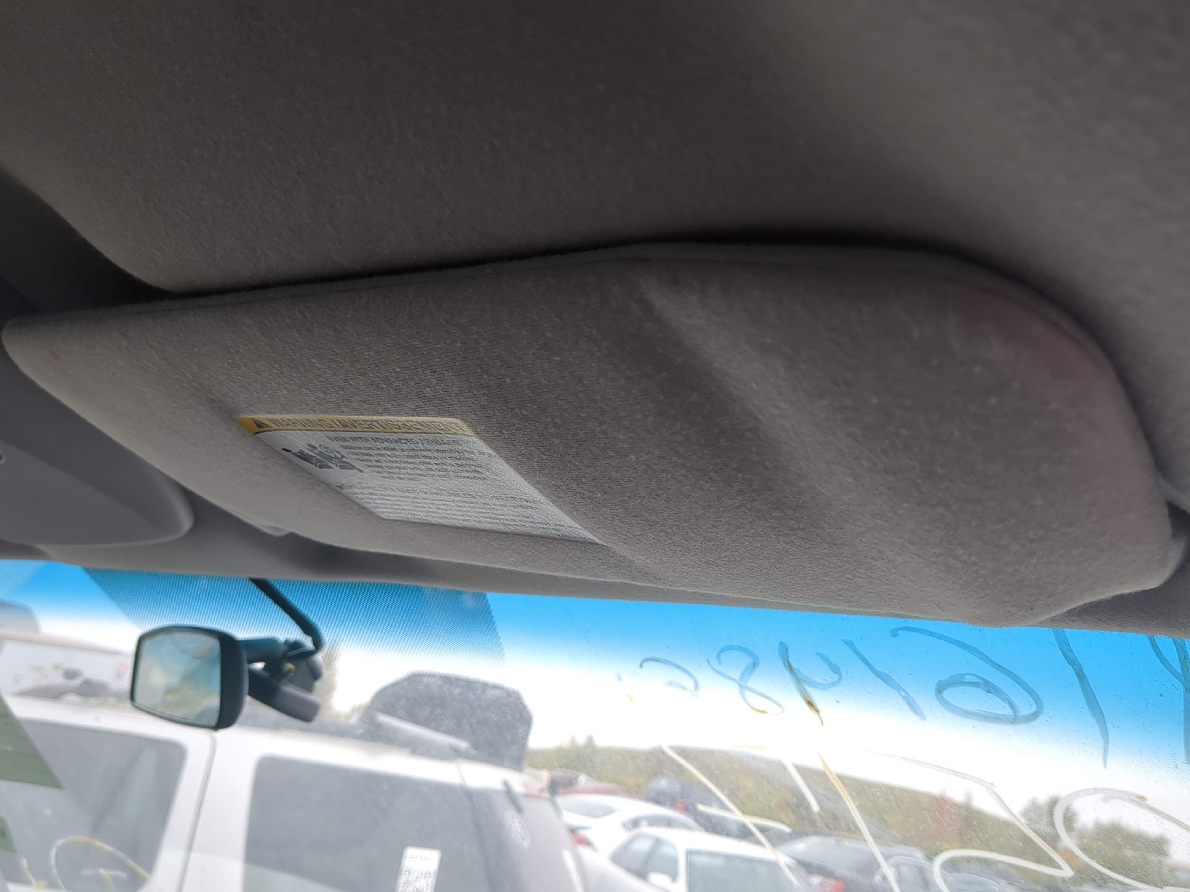 Ford Ford F150 Pickup Passenger Sun Visor Mirror Right Sunvisor 852417 - Oemusedautoparts1.com