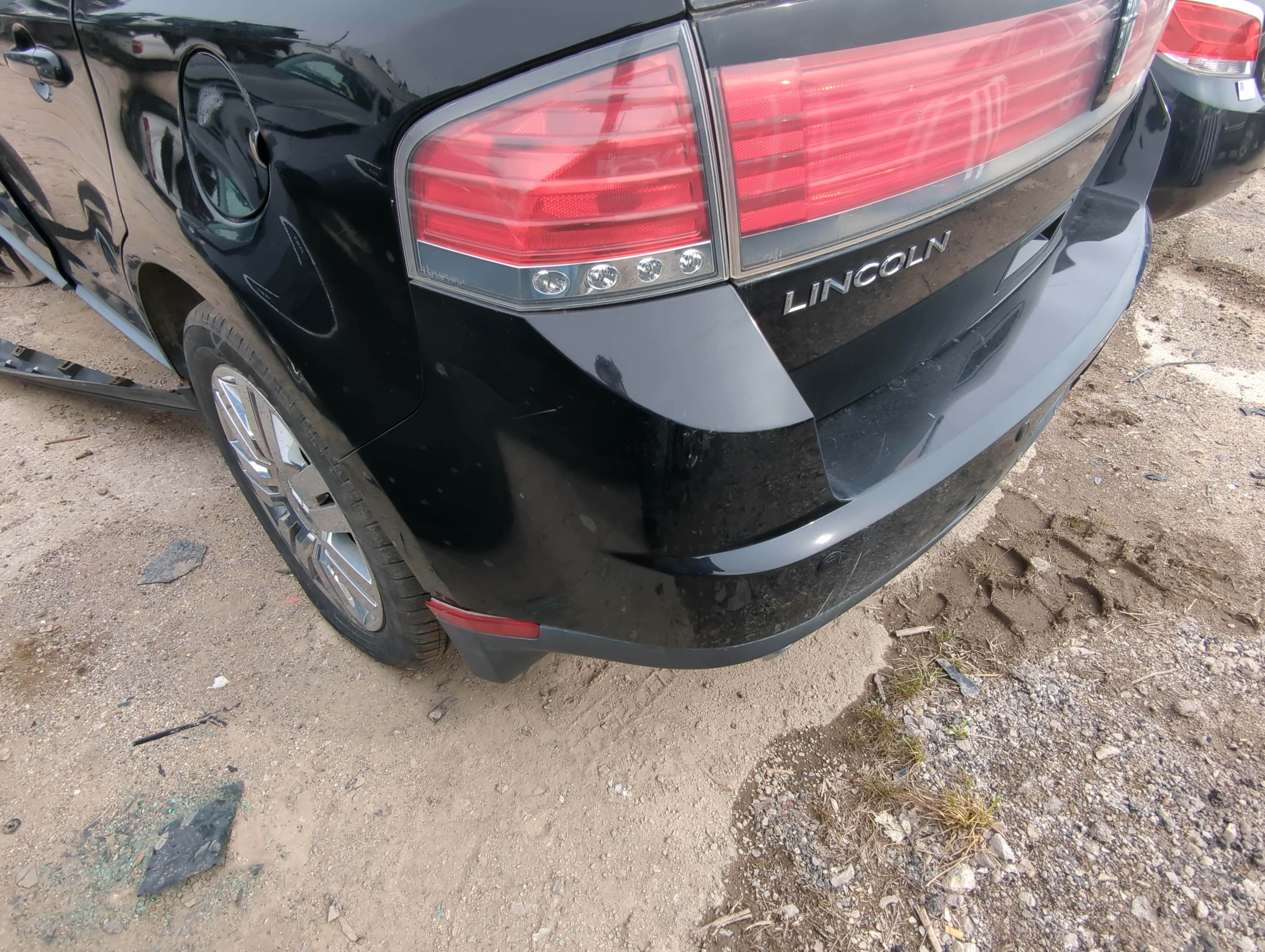 Picture of 2007-2010 Lincoln Mkx Rear Bumper Assembly Oem 852549