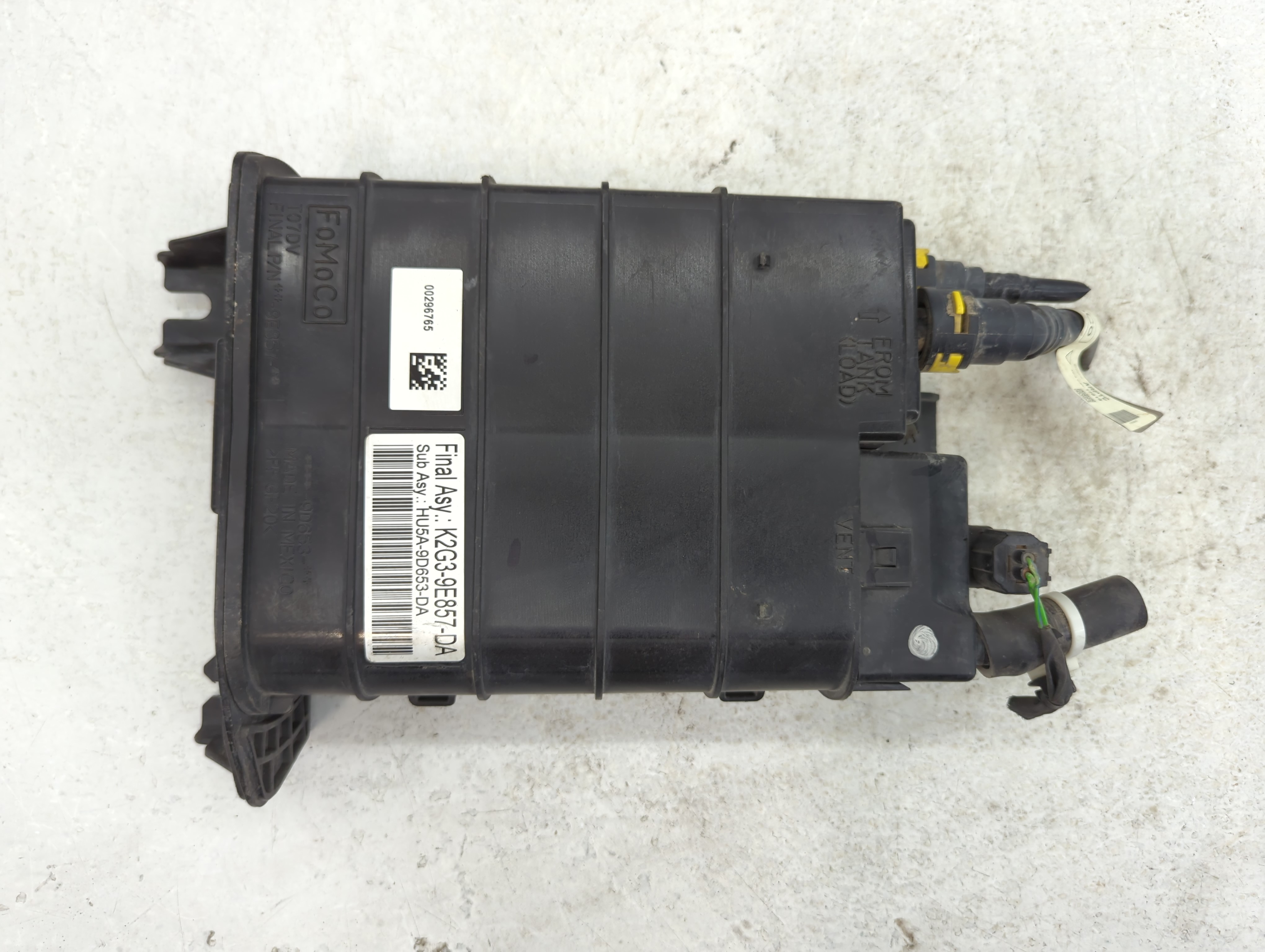 2019 Ford Edge Fuel Vapor Charcoal Canister 852814 - Oemusedautoparts1.com