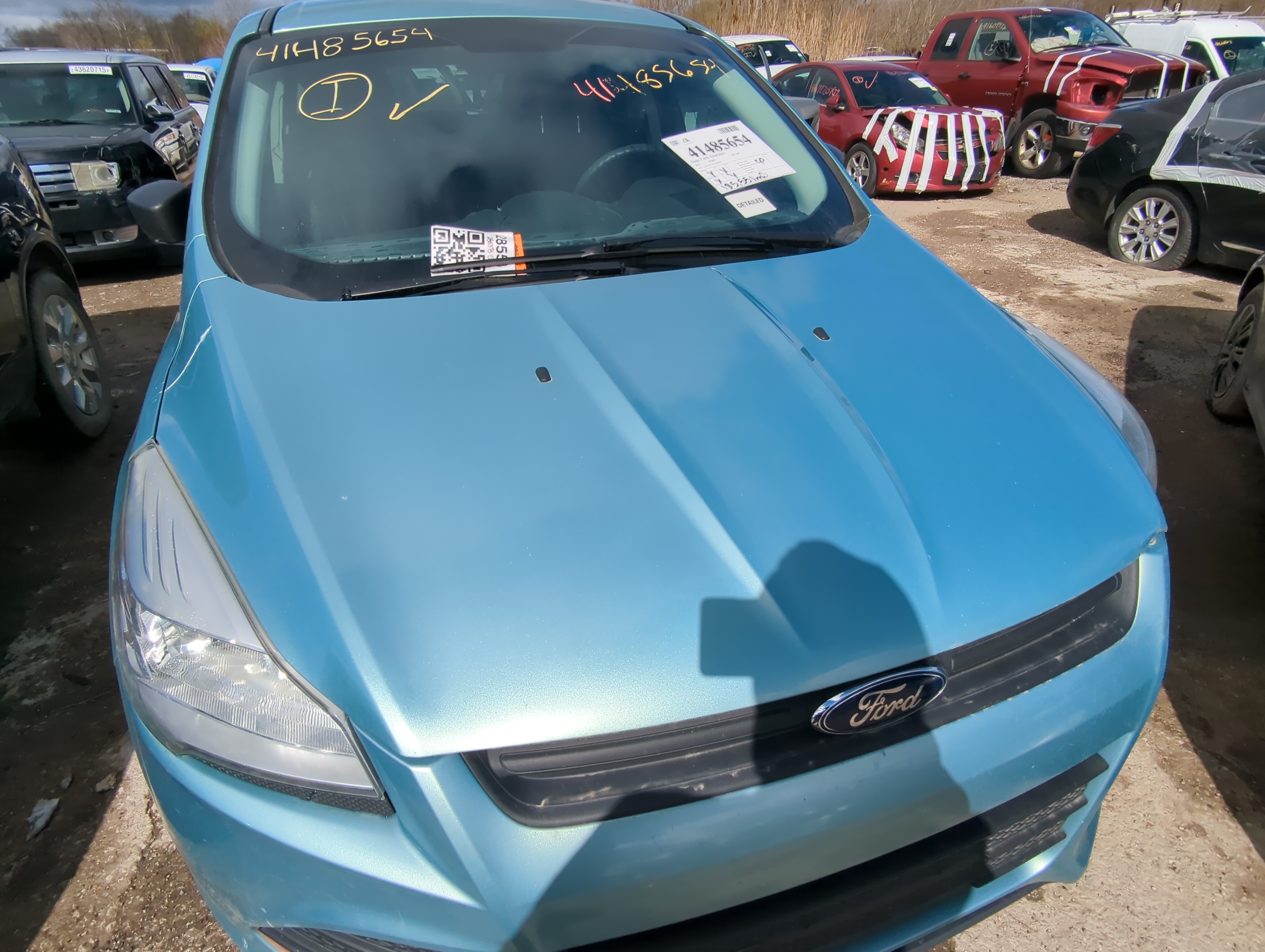 2013 Ford Escape Hood Oem 853754 - Oemusedautoparts1.com