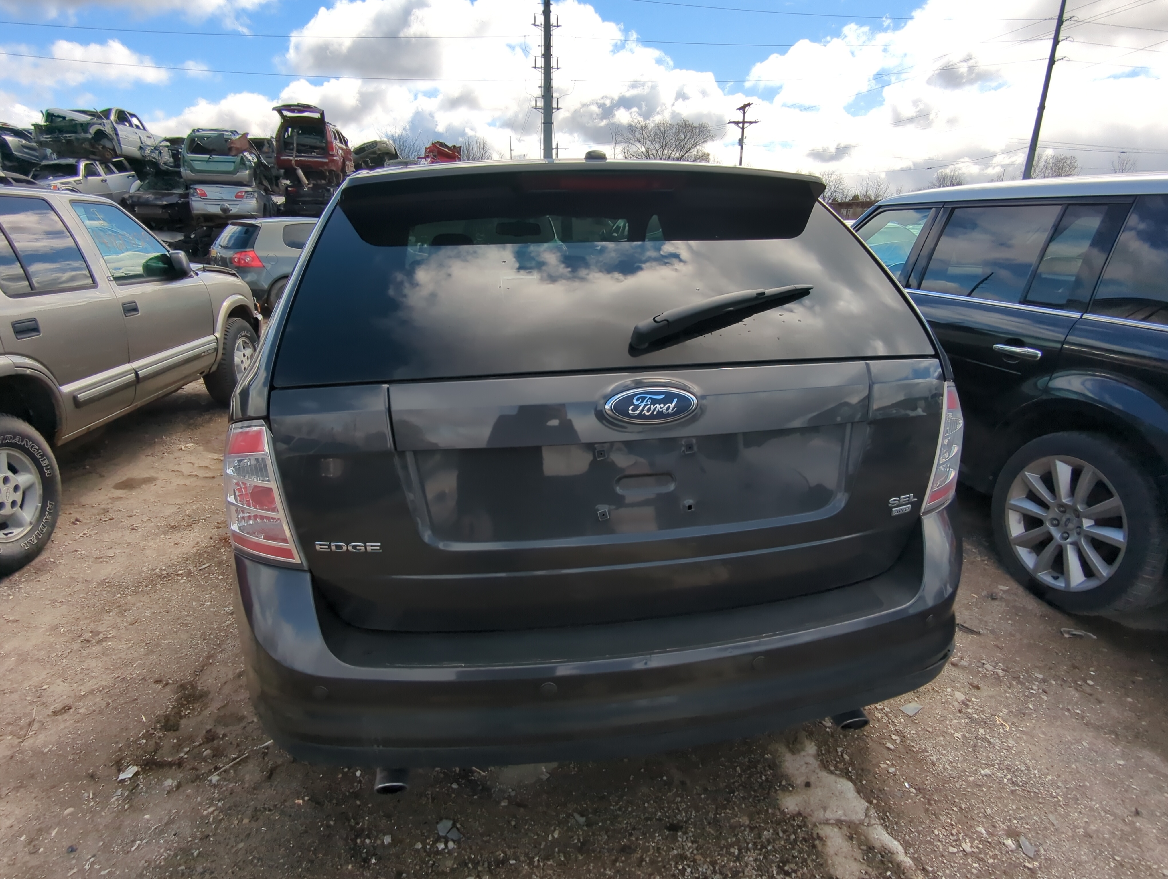 2007-2010 Ford Edge Trunk/decklid/hatch/tailgate Oem 853946 - Oemusedautoparts1.com