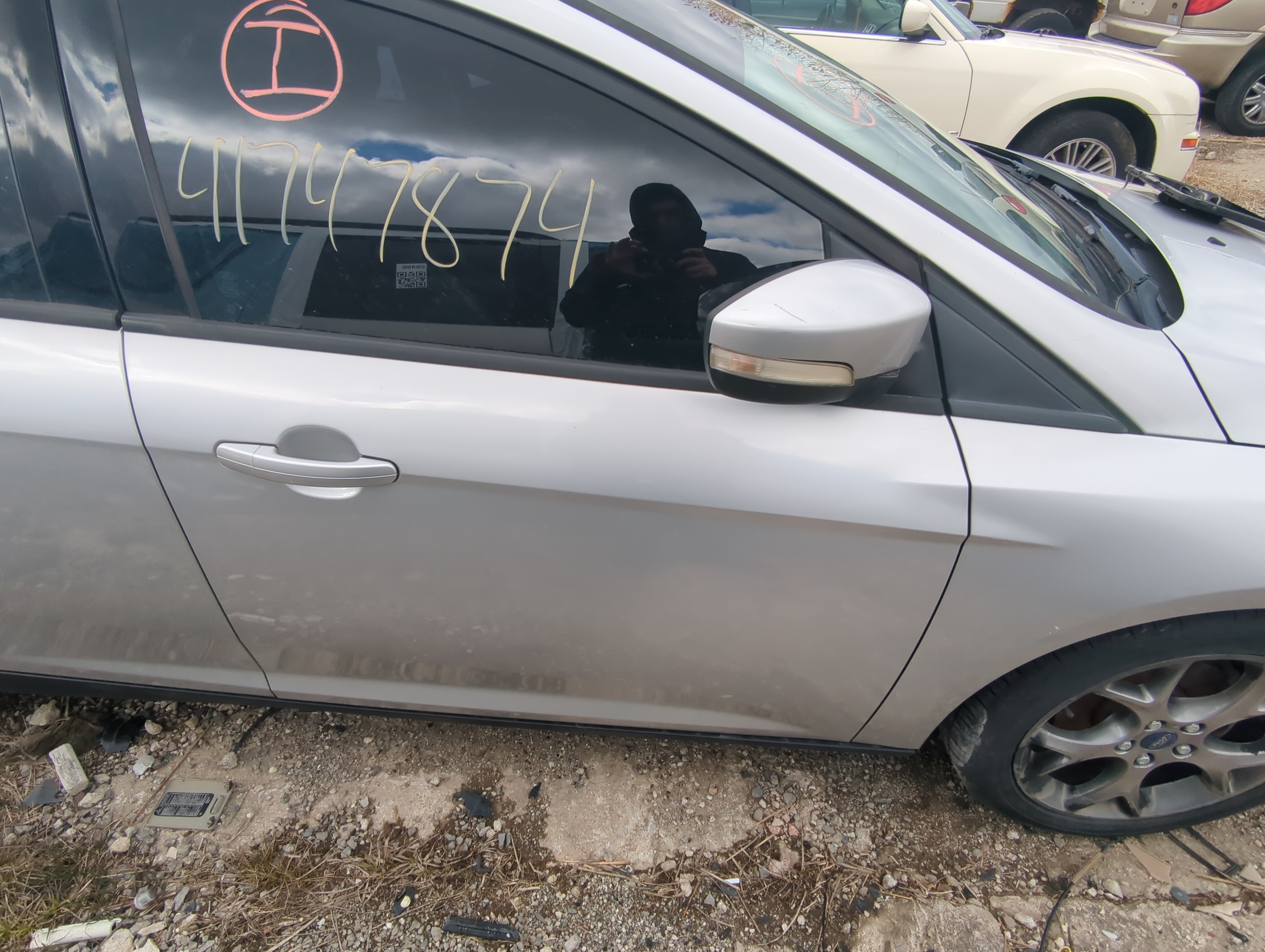 2012-2014 Ford Focus Passenger Front Door Oem 854038 - Oemusedautoparts1.com