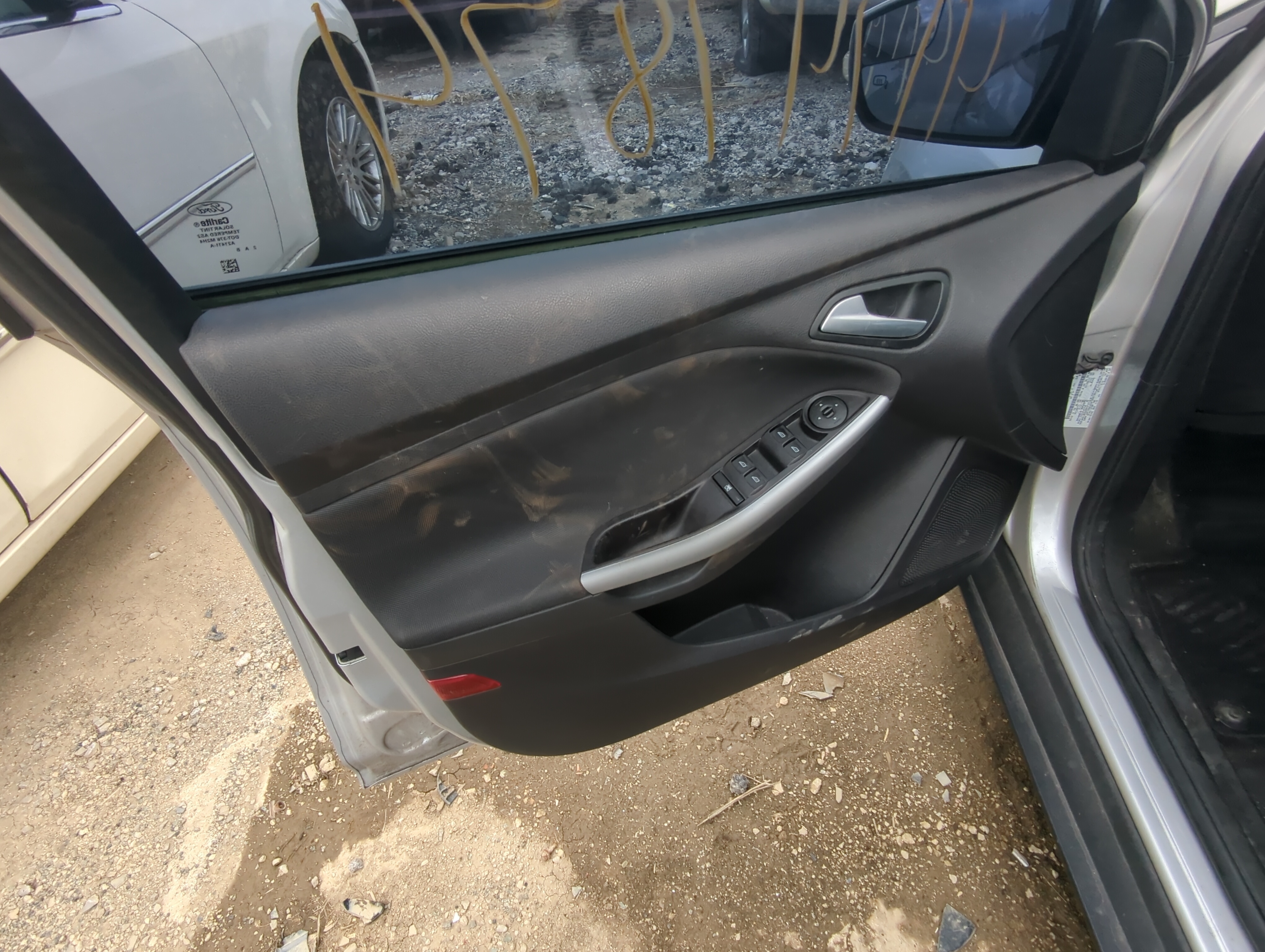 2013 Ford Focus Front Left Driver Interior Door Panel Trim 854109 - Oemusedautoparts1.com