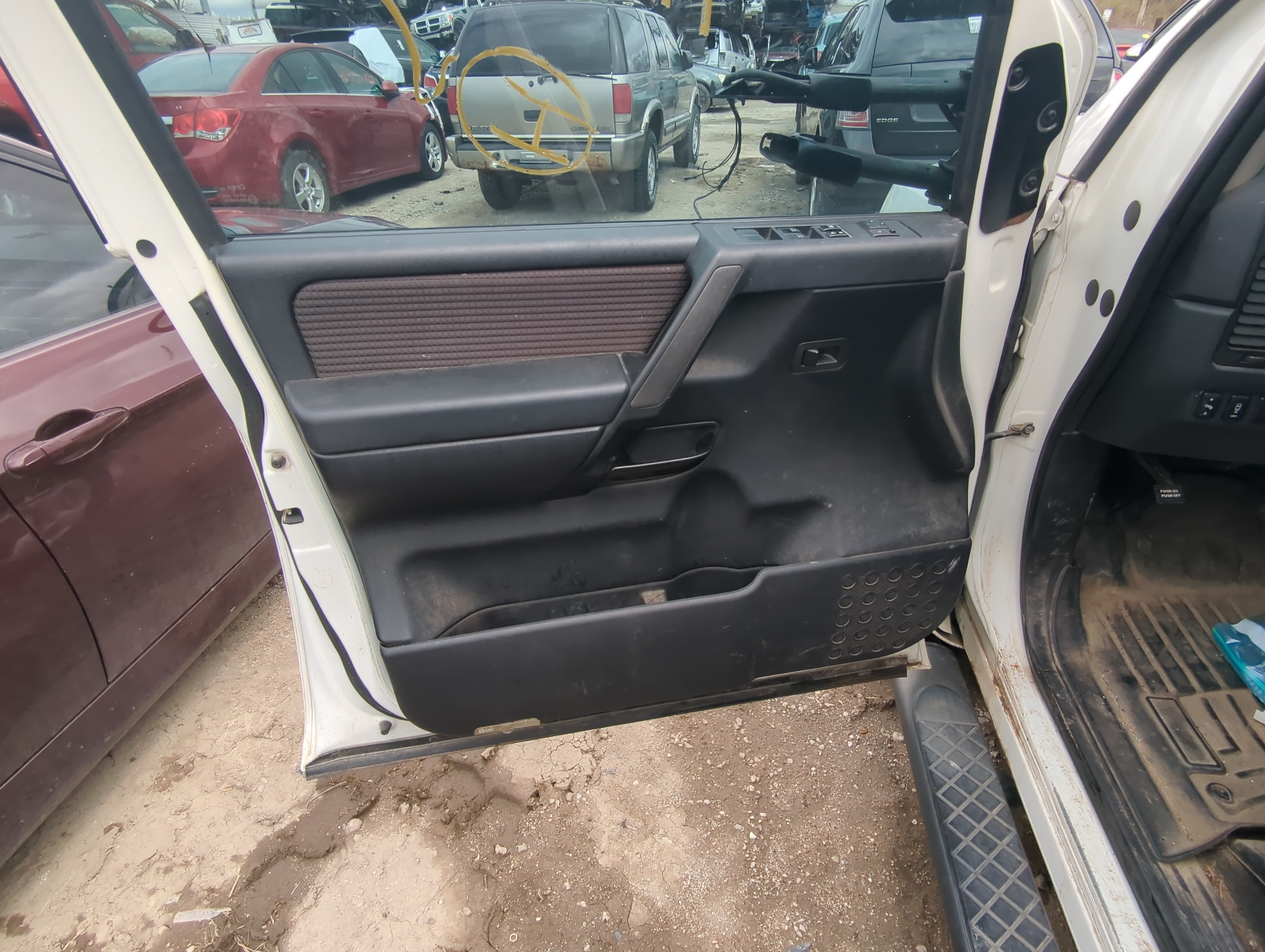 2010 Nissan Titan Front Left Driver Interior Door Panel Trim 854288 - Oemusedautoparts1.com