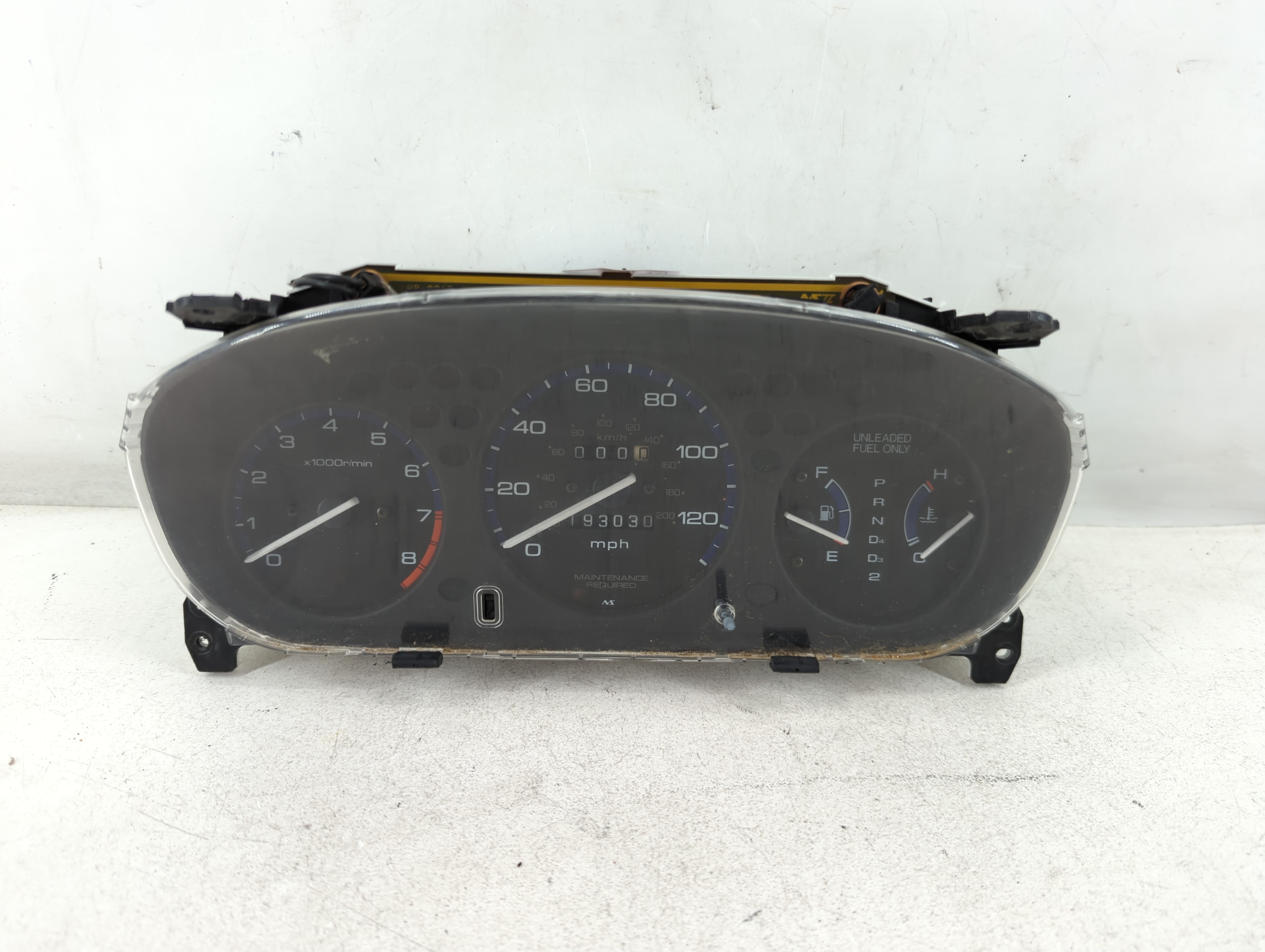 1998 Honda Civic Speedometer Instrument Cluster Gauges 855092 - Oemusedautoparts1.com