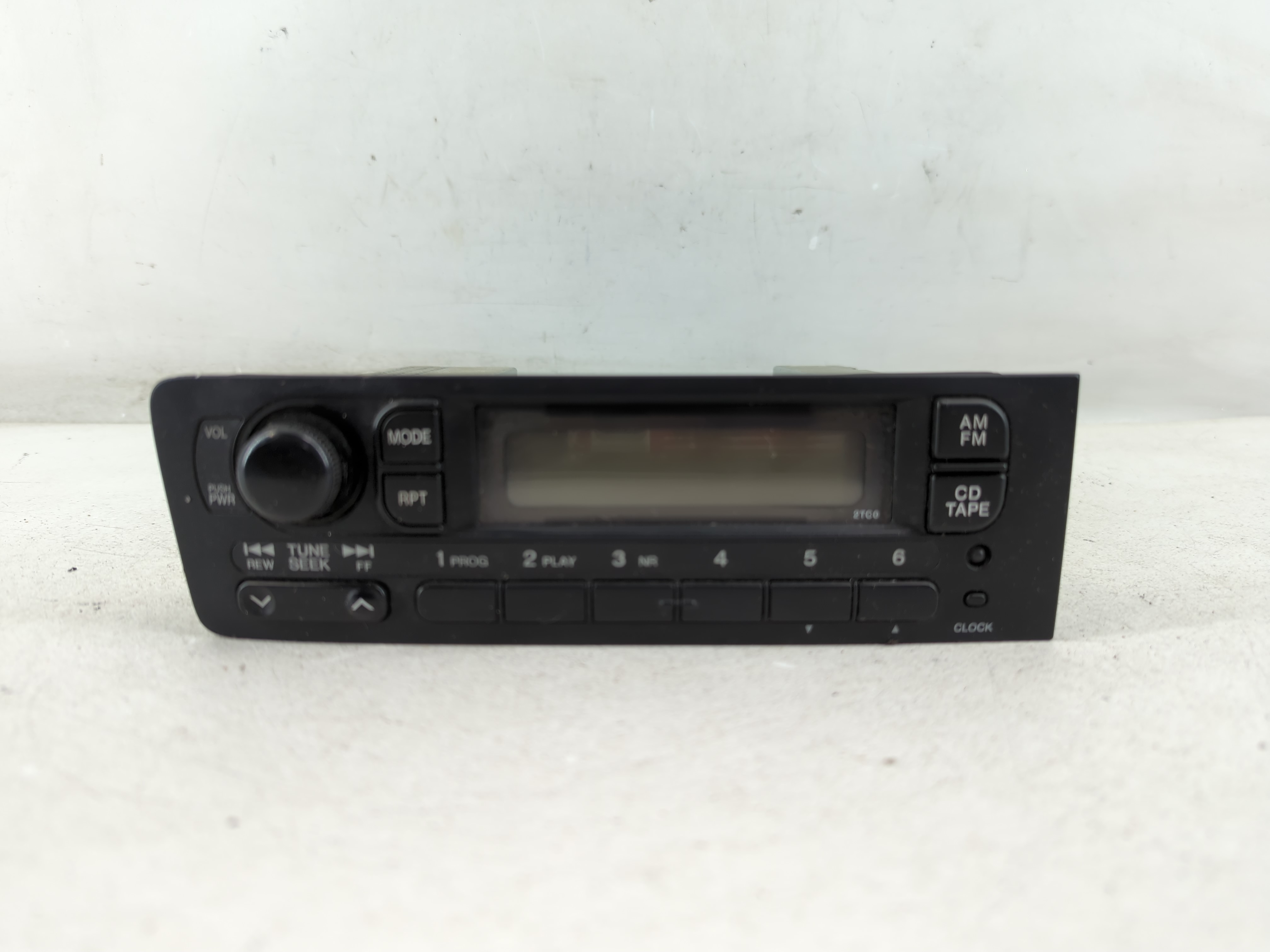 1996-1998 Honda Civic Am Fm Cd Player Radio Receiver Black 855093 - Oemusedautoparts1.com