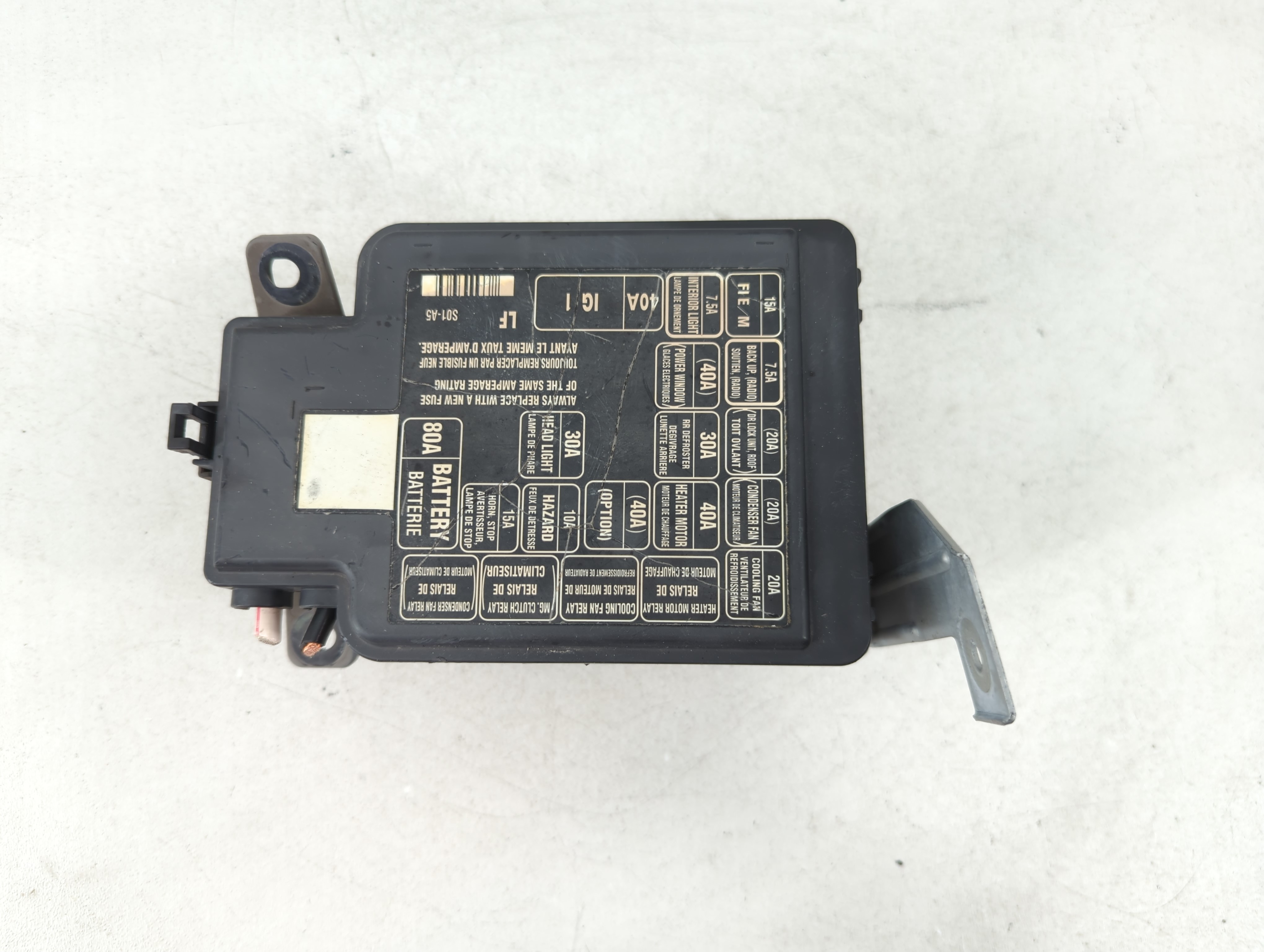 1996-2000 Honda Civic Fusebox Fuse Box Relay Module 855105 - Oemusedautoparts1.com