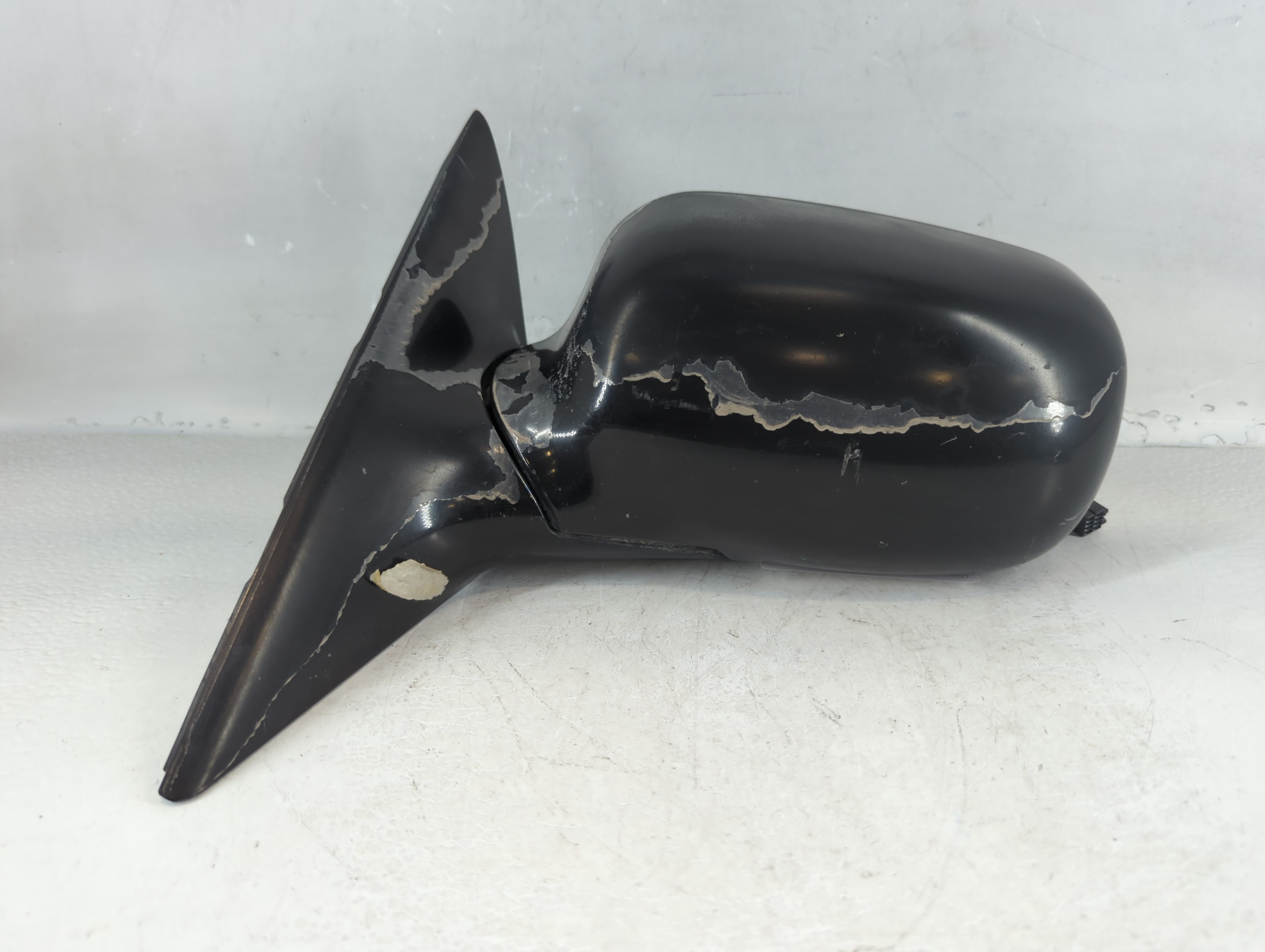 2003-2005 Cadillac Deville Driver Left Side View Power Door Mirror Black 855834 - Oemusedautoparts1.com