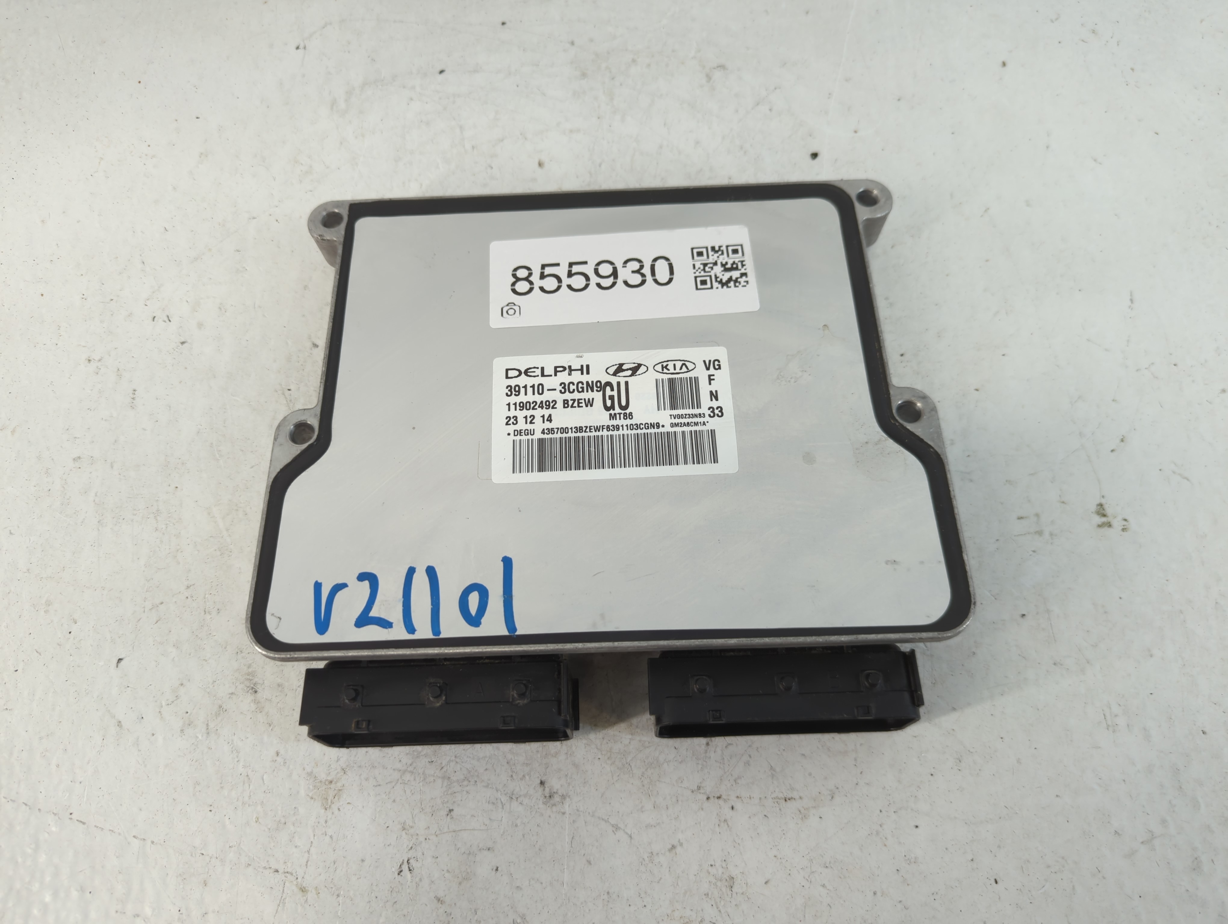 Picture of 2014-2016 Kia Cadenza Engine Control Computer Ecu Pcm Ecm Pcu Oem 855930