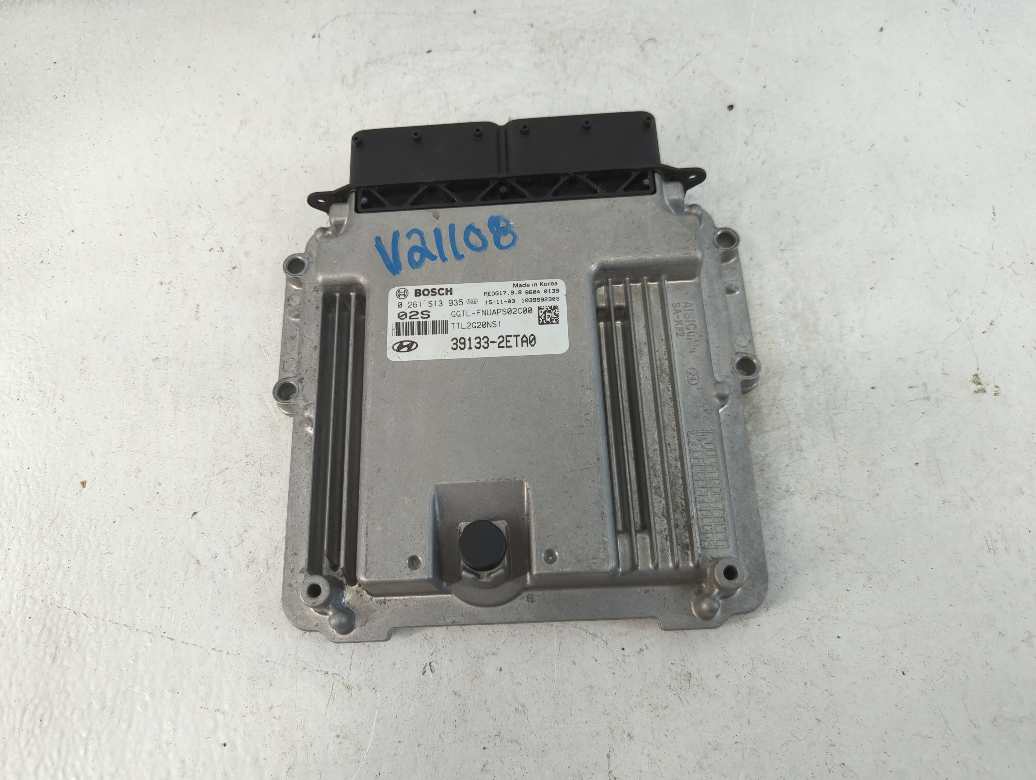 2016-2018 Hyundai Tucson Engine Control Computer Ecu Pcm Ecm Pcu Oem 855948 - Oemusedautoparts1.com