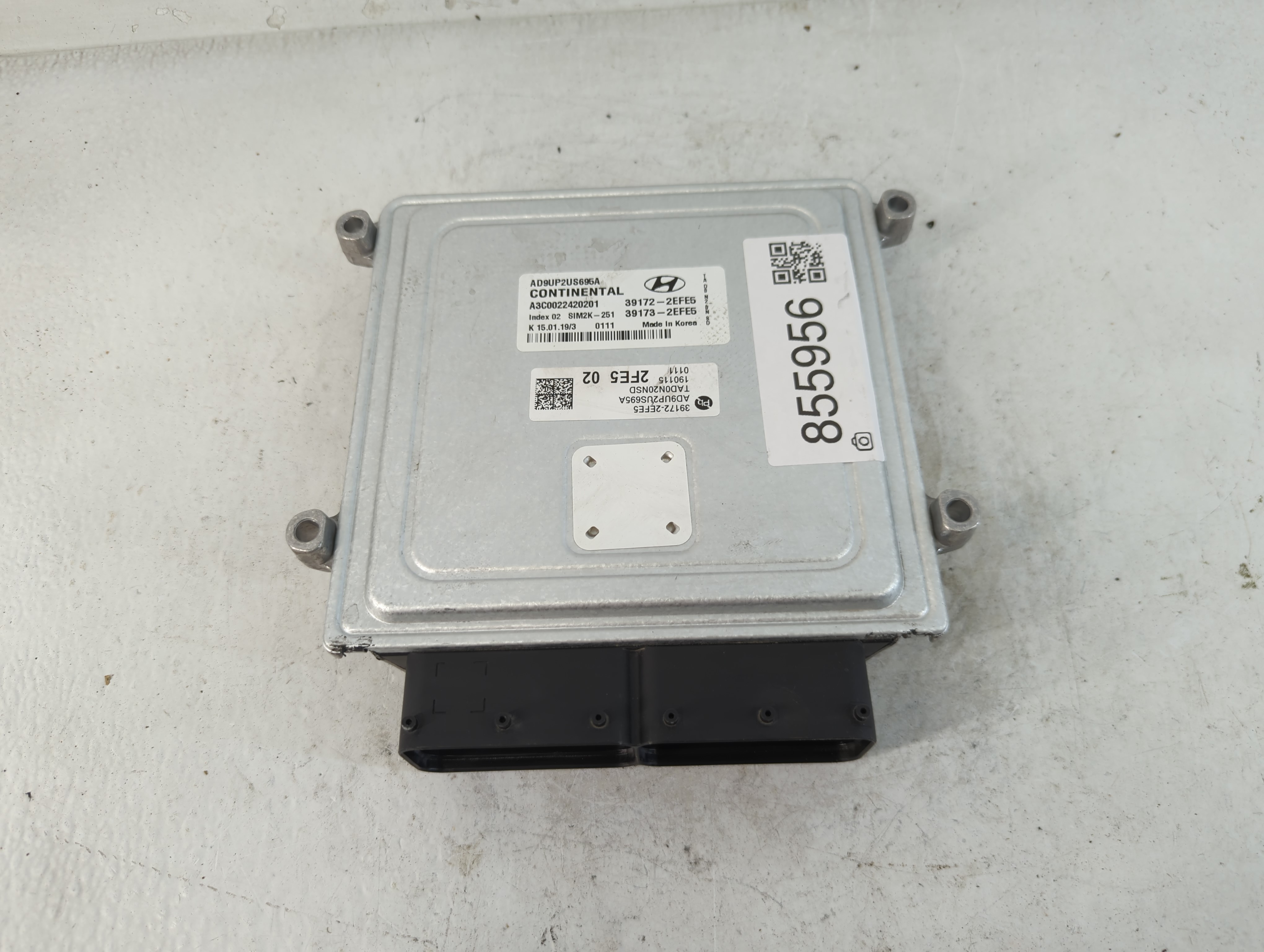 2019-2019 Hyundai Elantra Engine Control Computer Ecu Pcm Ecm Pcu Oem 855956 - Oemusedautoparts1.com