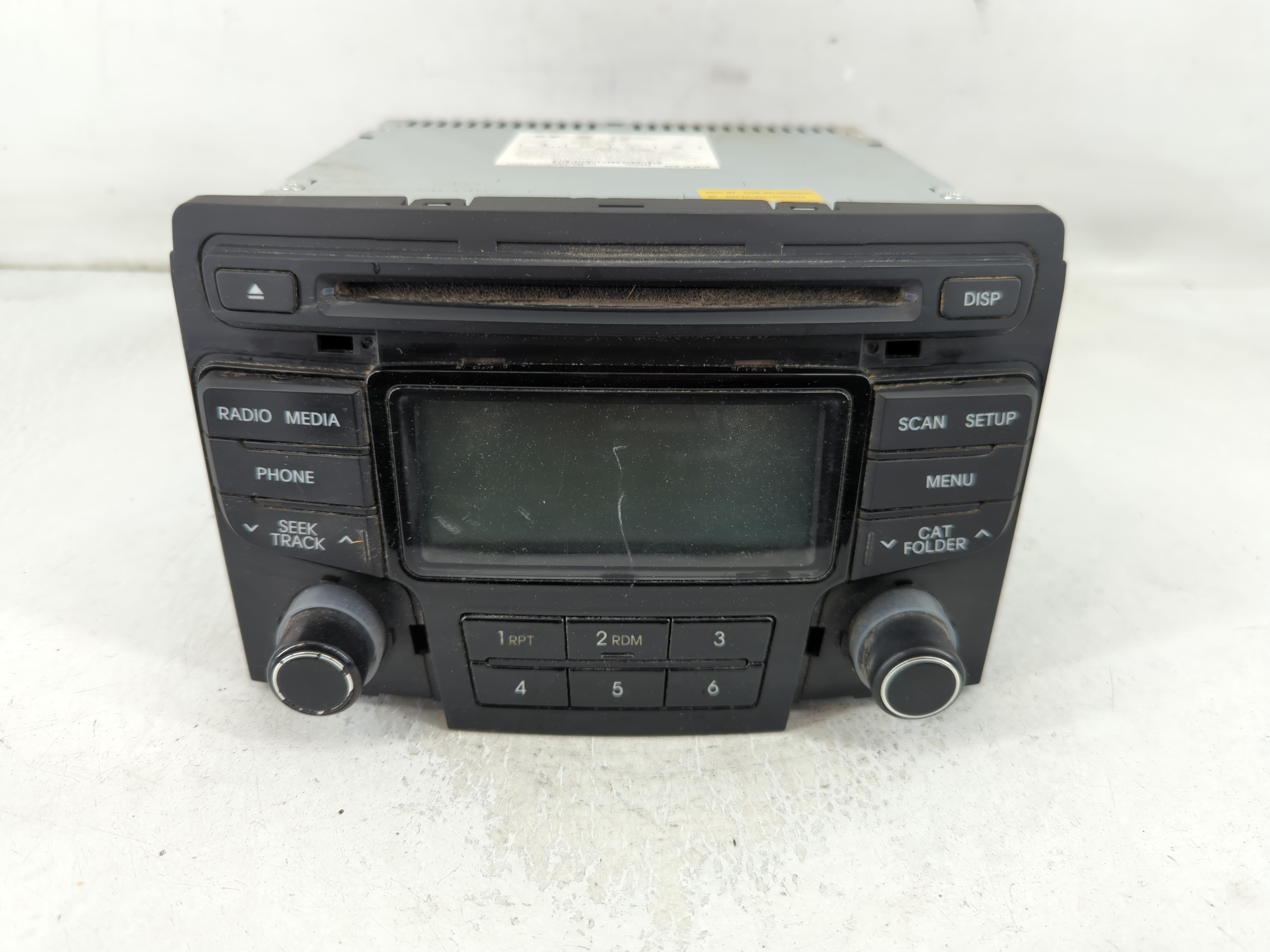 Picture of 2012-2014 Hyundai Sonata Am Fm Cd Player Radio Receiver 856001