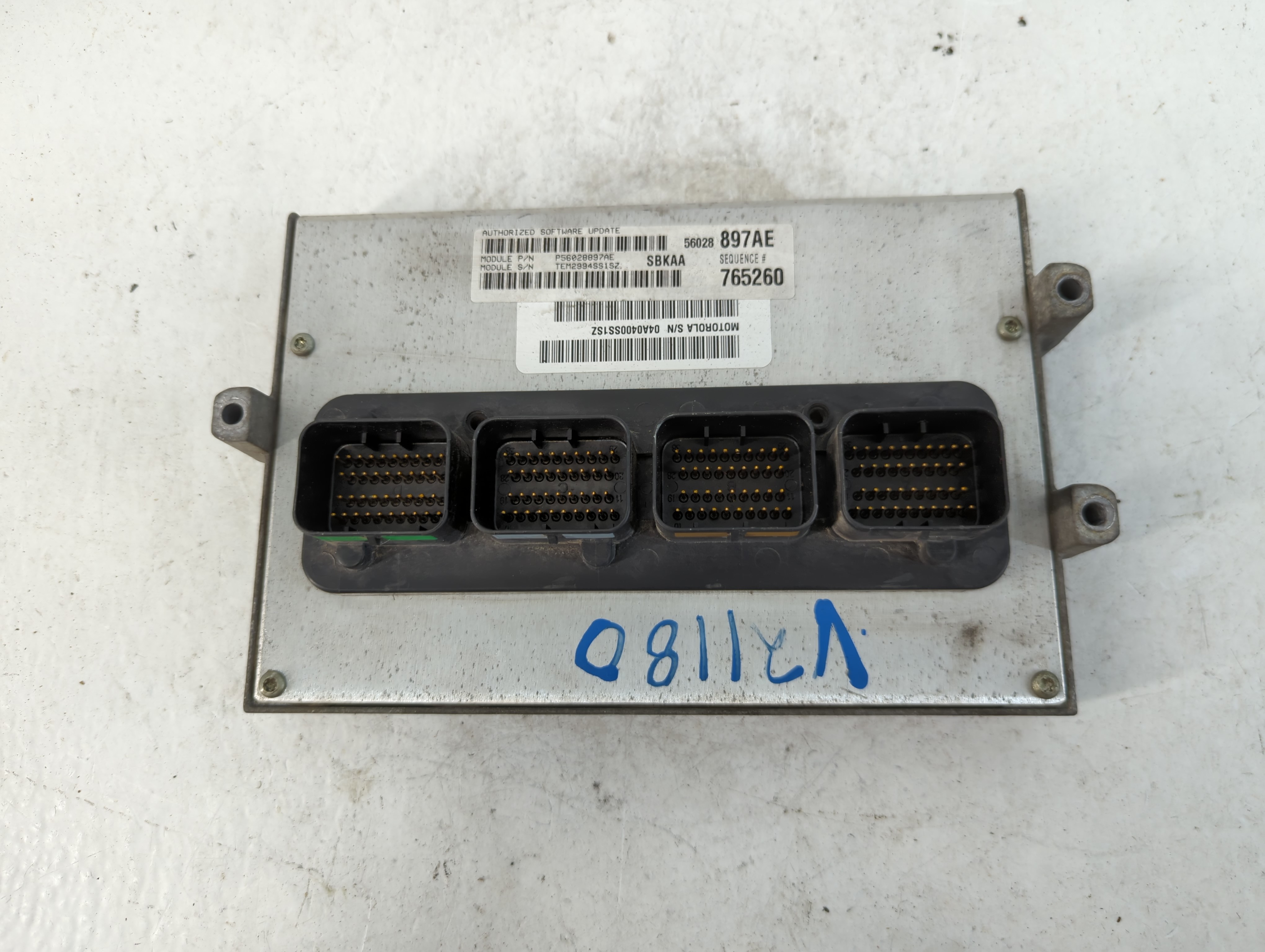 2005-2005 Dodge Durango Engine Control Computer Ecu Pcm Ecm Pcu Oem 856017 - Oemusedautoparts1.com