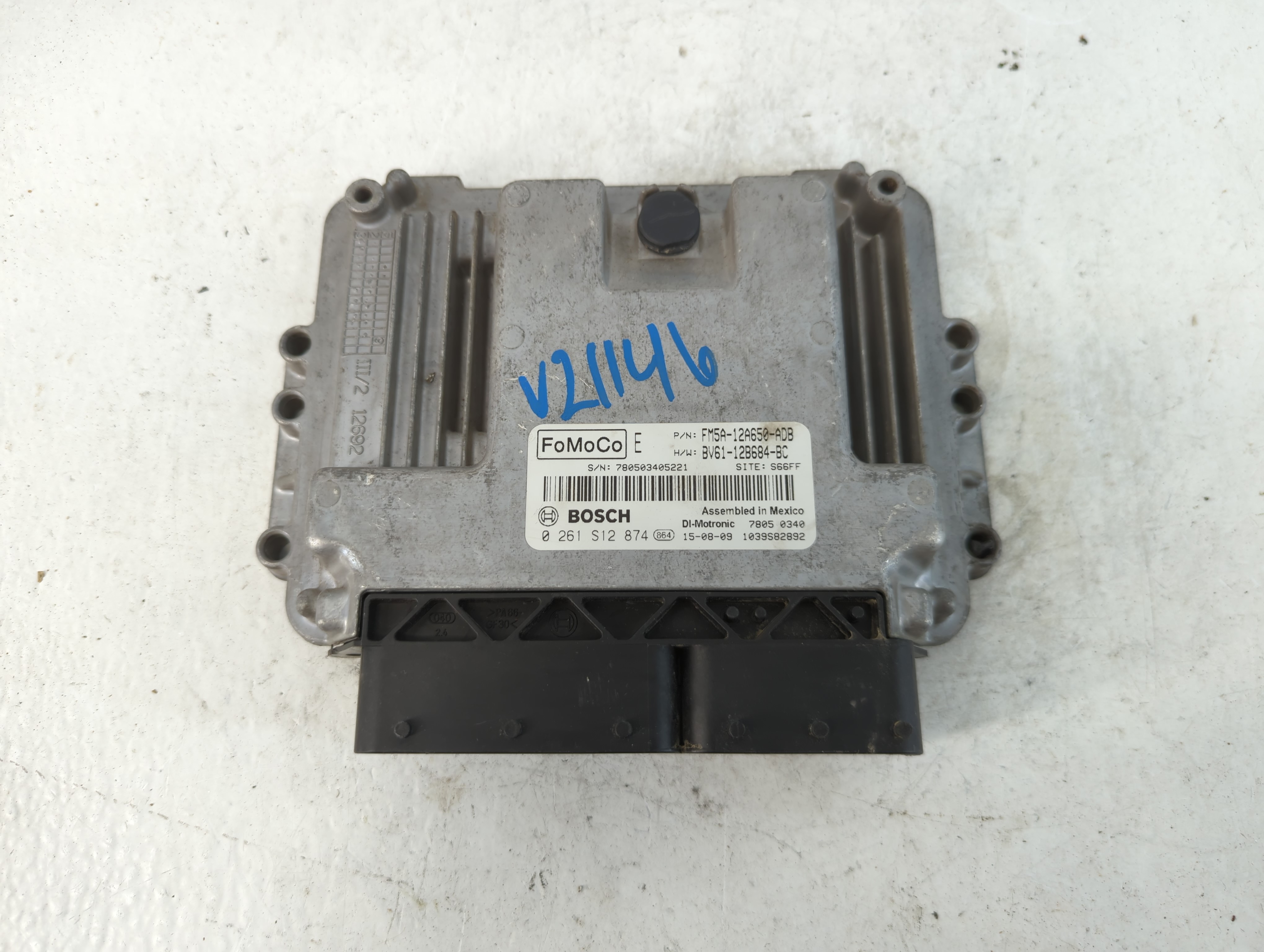 2013-2018 Ford Focus Engine Control Computer Ecu Pcm Ecm Pcu Oem 856019 - Oemusedautoparts1.com
