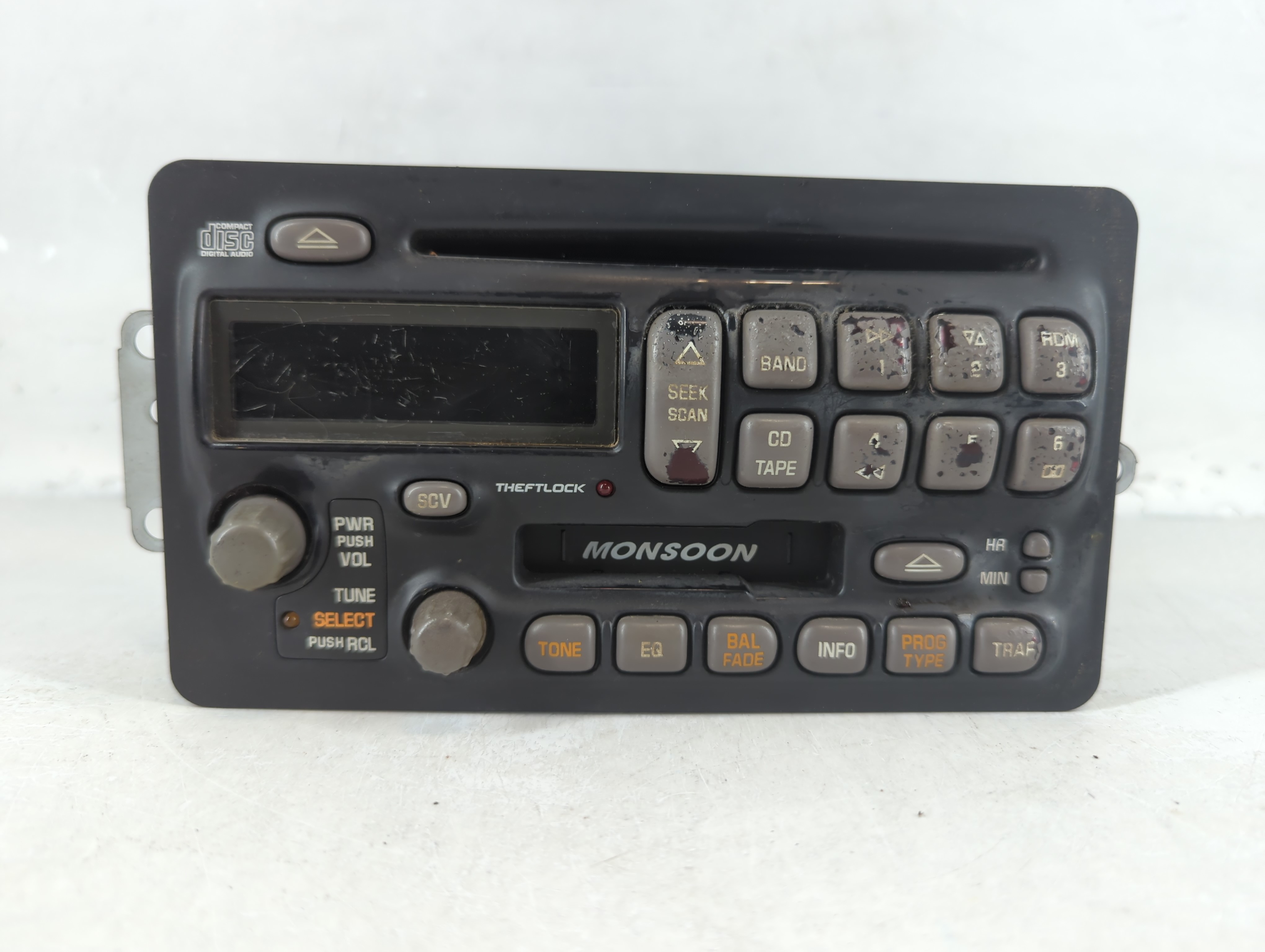 2002-2002 Pontiac Grand Am Am Fm Cd Player Radio Receiver 856224 - Oemusedautoparts1.com