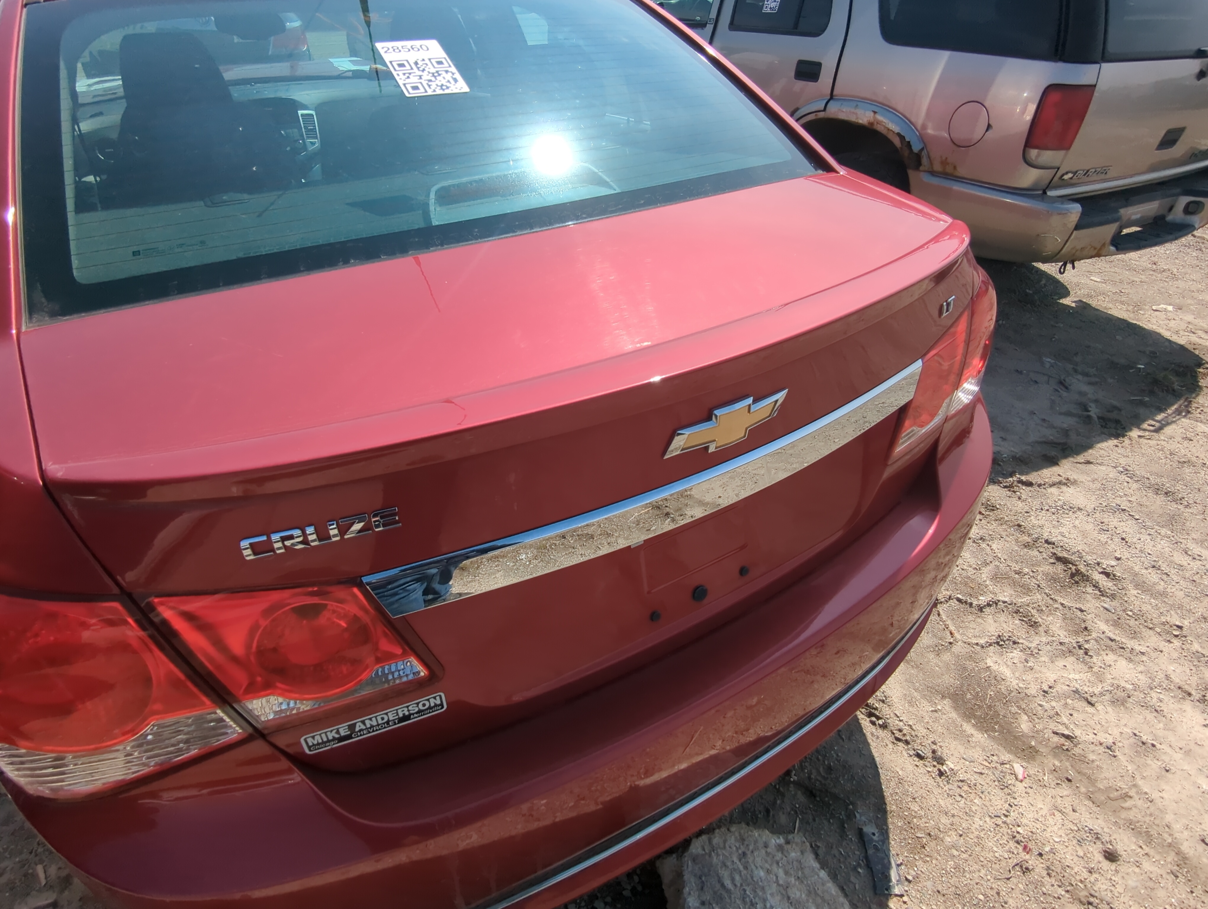 Picture of 2011-2016 Chevrolet Cruze Trunk/decklid/hatch/tailgate Oem 856793