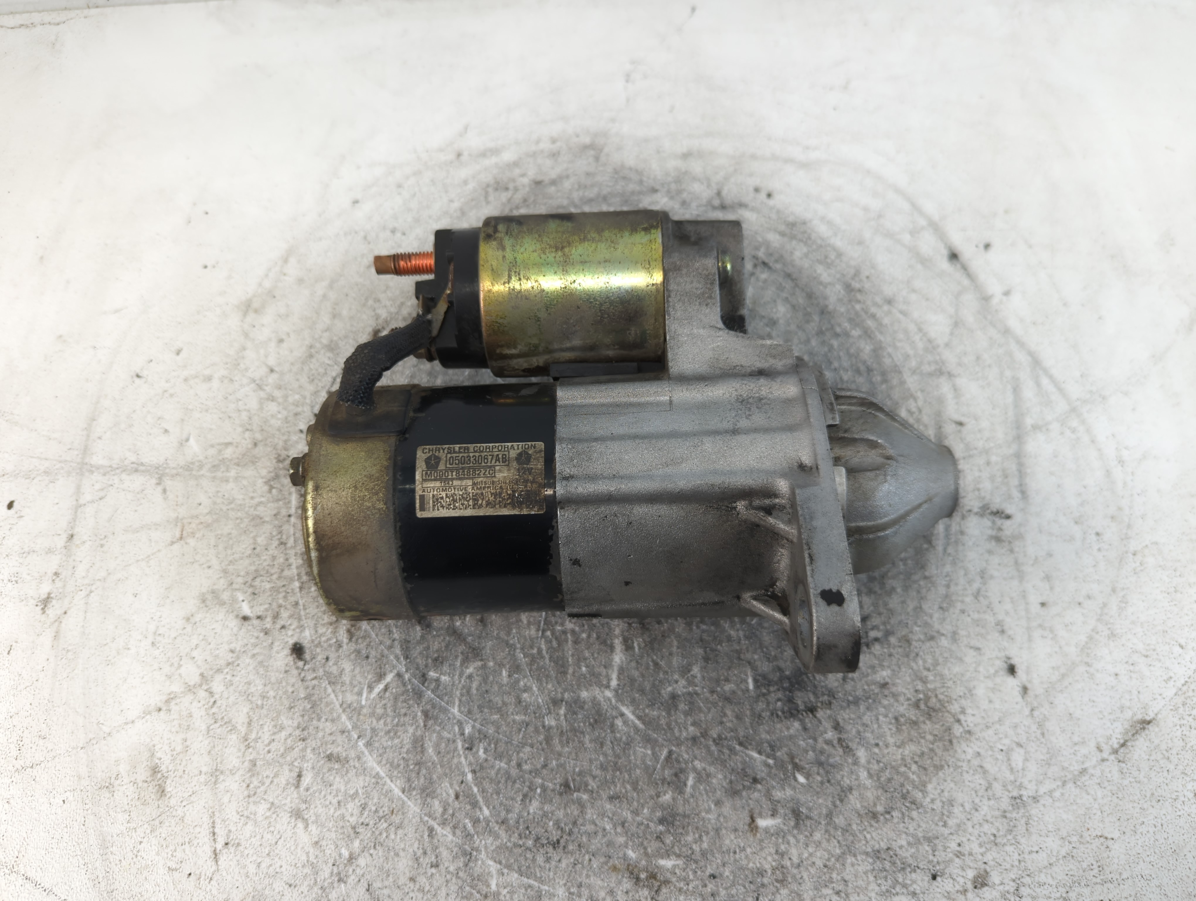 2003-2010 Chrysler Pt Cruiser Car Starter Motor Solenoid Oem 857161 - Oemusedautoparts1.com